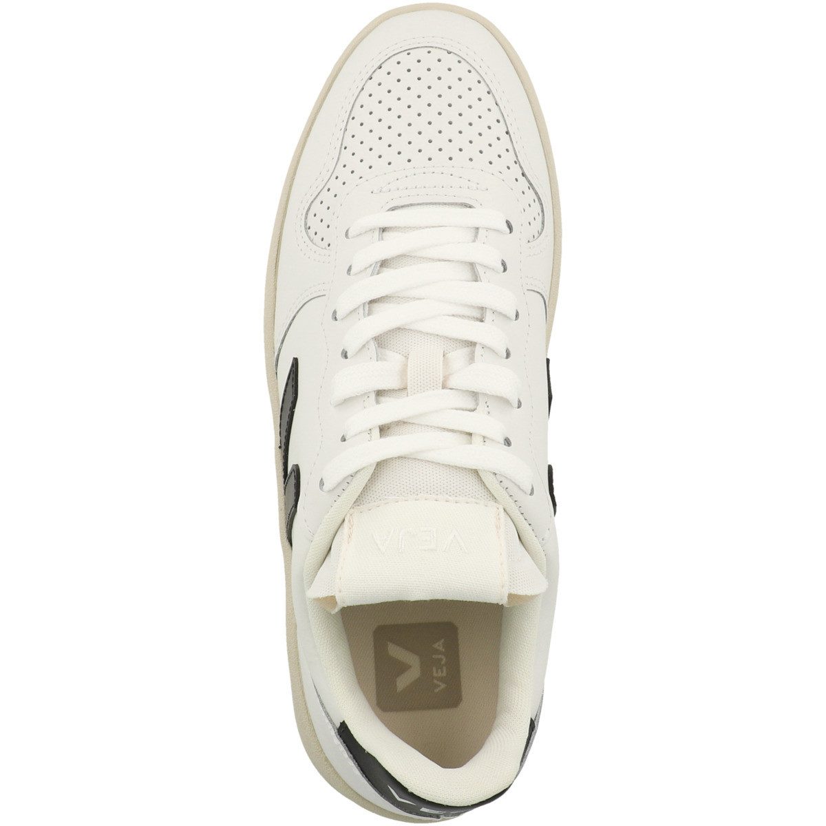 VEJA V-10 Leather Damen Sneaker Turnschuhe, Sportschuhe, Freizeitschuhe, Halbschuhe, Schnürschuhe