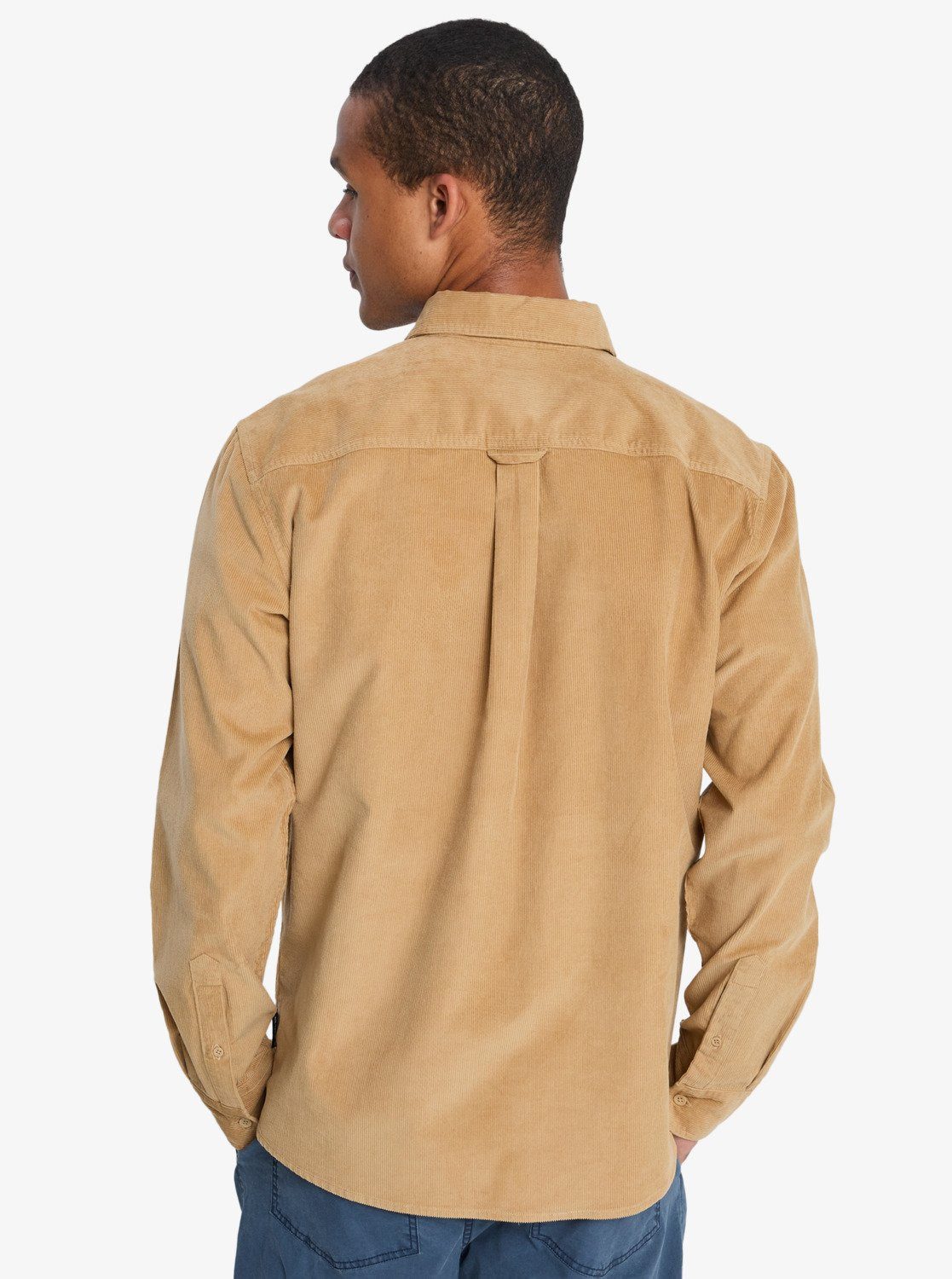 Quiksilver Langarmhemd SMOKE TRAIL CORD mit Knopfleiste, Regular Fit