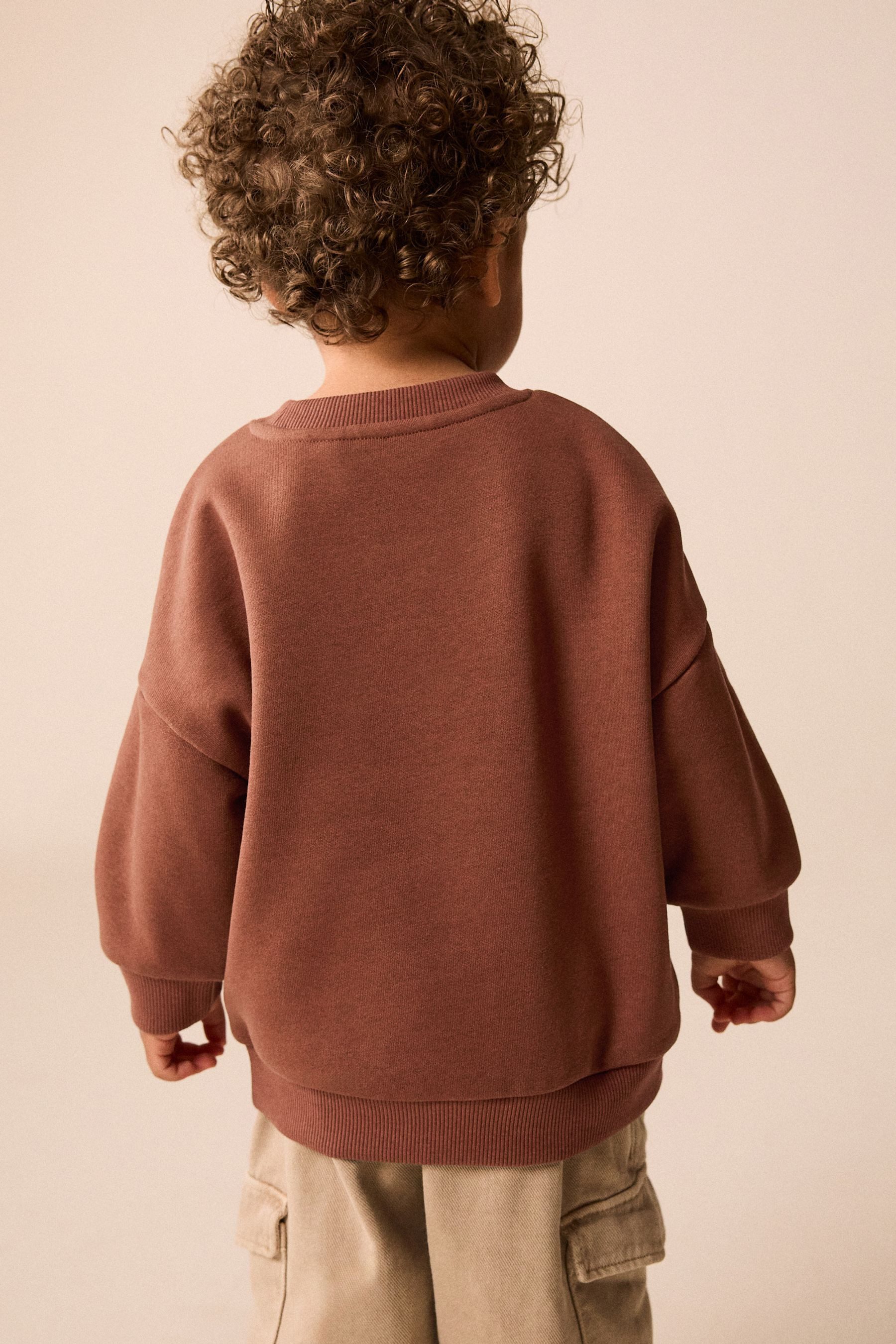 Next Sweater Rundhals-Sweatshirt mit Print (1-tlg) – Bild 2 von 5