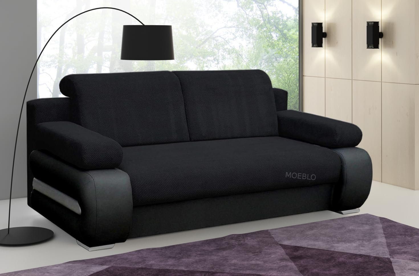 MOEBLO Schlafsofa YORK, Couch für Wohnzimmer, günstig online kaufen