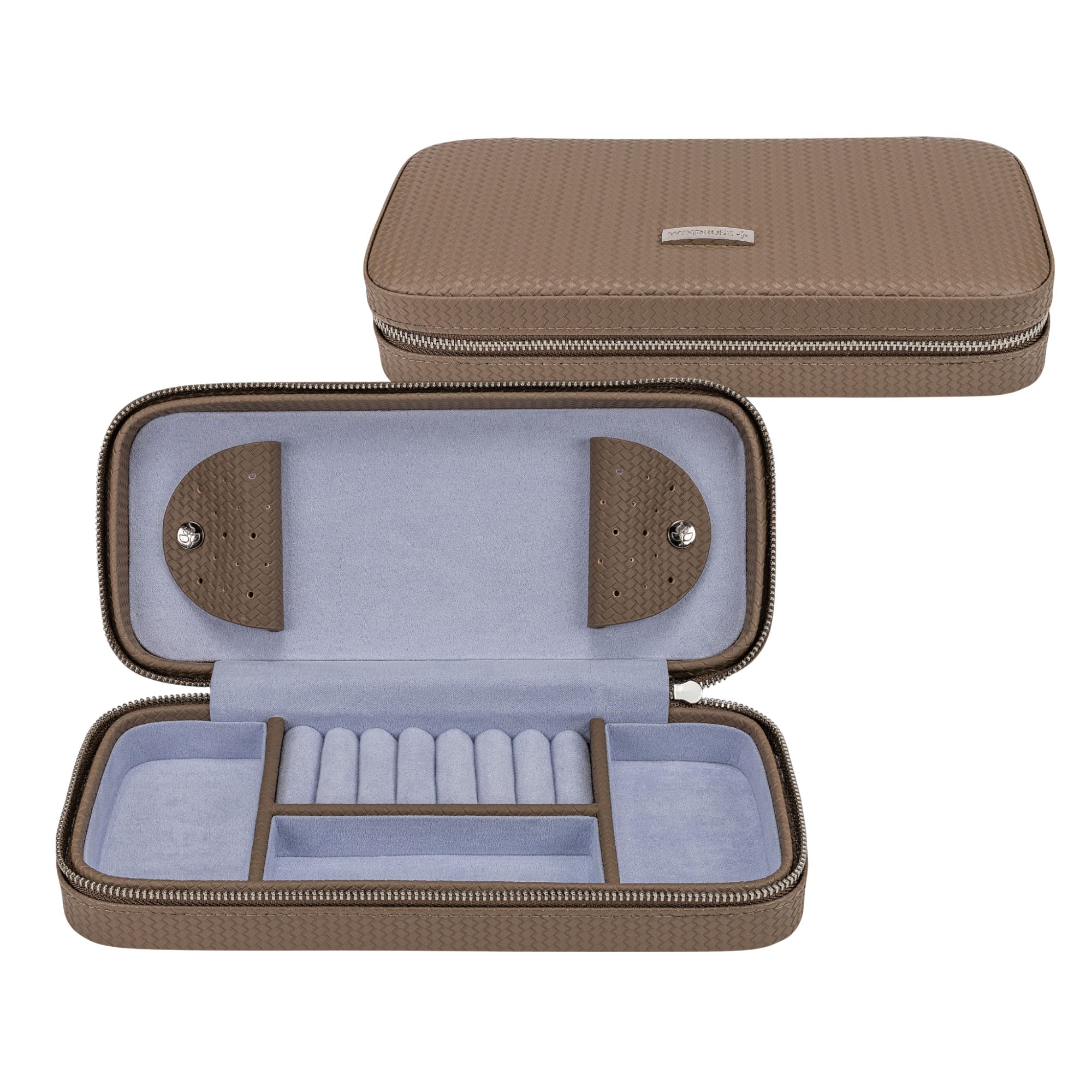 WINDROSE Schmucketui Reißverschluss Charmbox