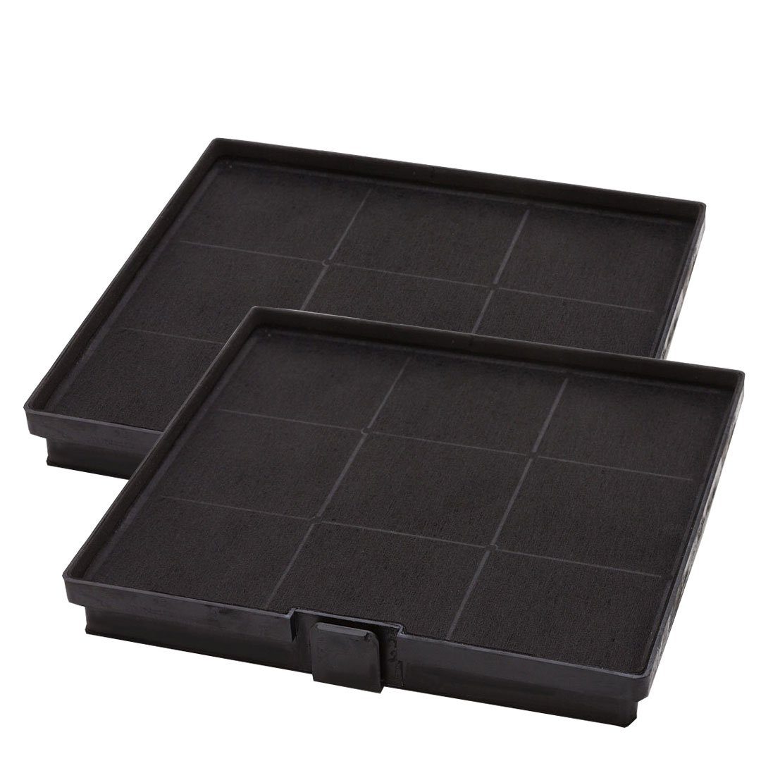 keenberk Aktivkohlefilter 2 Stück passend zu Bauknecht 481281719203 - 223 x 241 x 30 mm