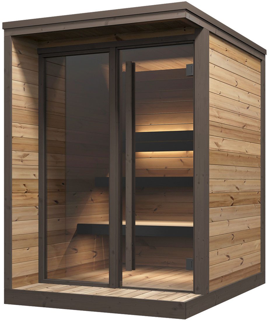weka Saunahaus Viira 1, BxTxH: 149,6 x 201,9 x 216,1 cm