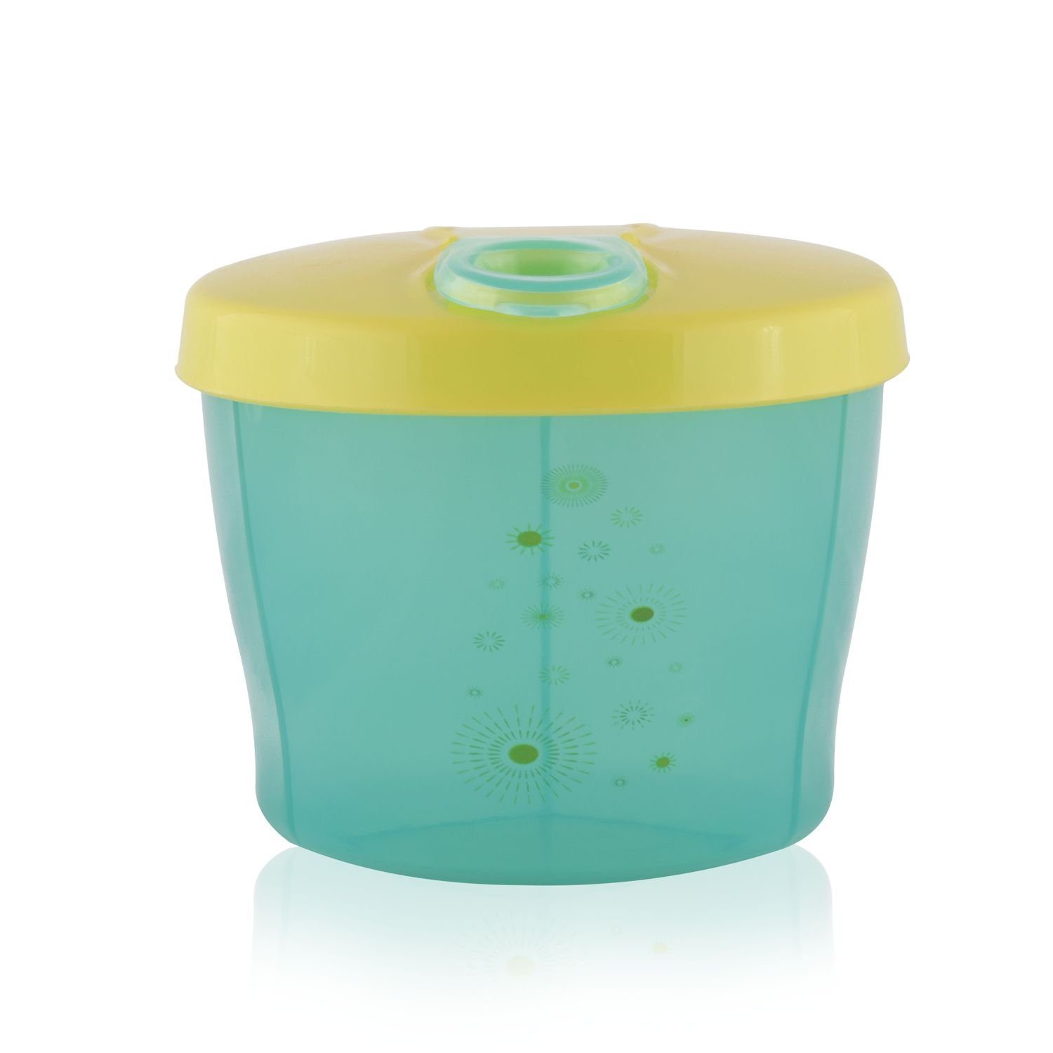 Baby Care Vorratsdose Milchpulverbehälter Deckel, für grün Deckel, Kunststoff, mit drei Portionen Snackbehälter