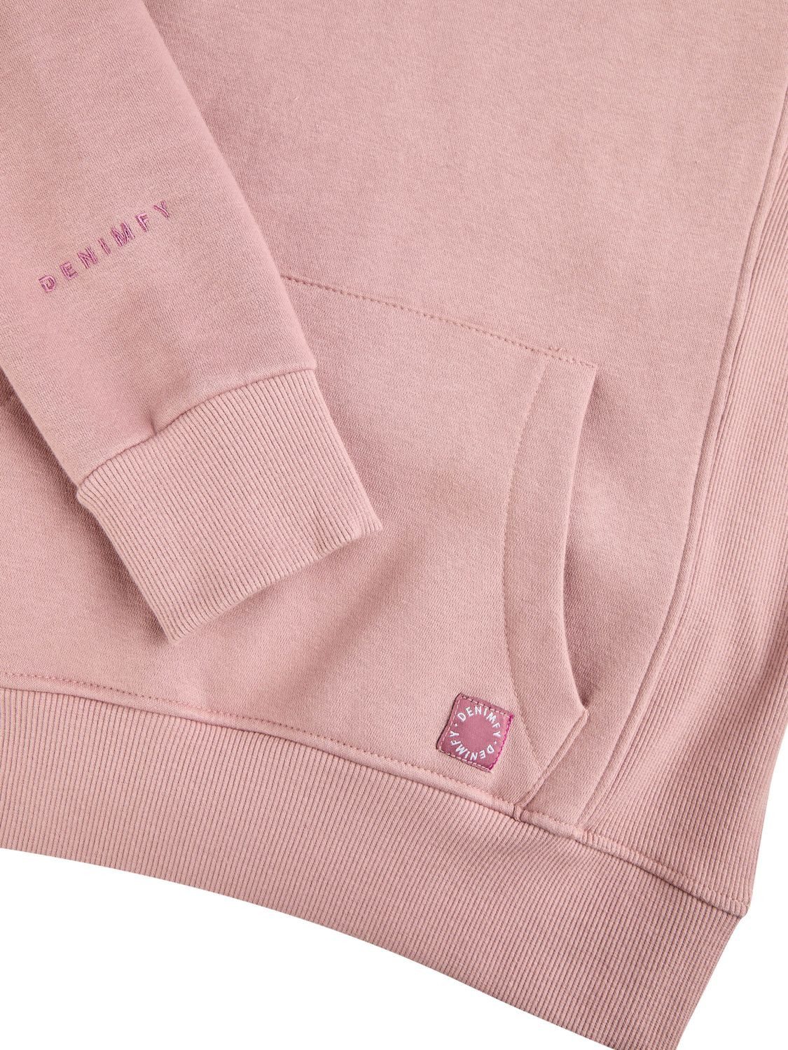 DENIMFY Kapuzenpullover Damen Hoodie DFEmma Regular Fit Longsleeve Sweatshirt mit Kängurutasche – Bild 4 von 4
