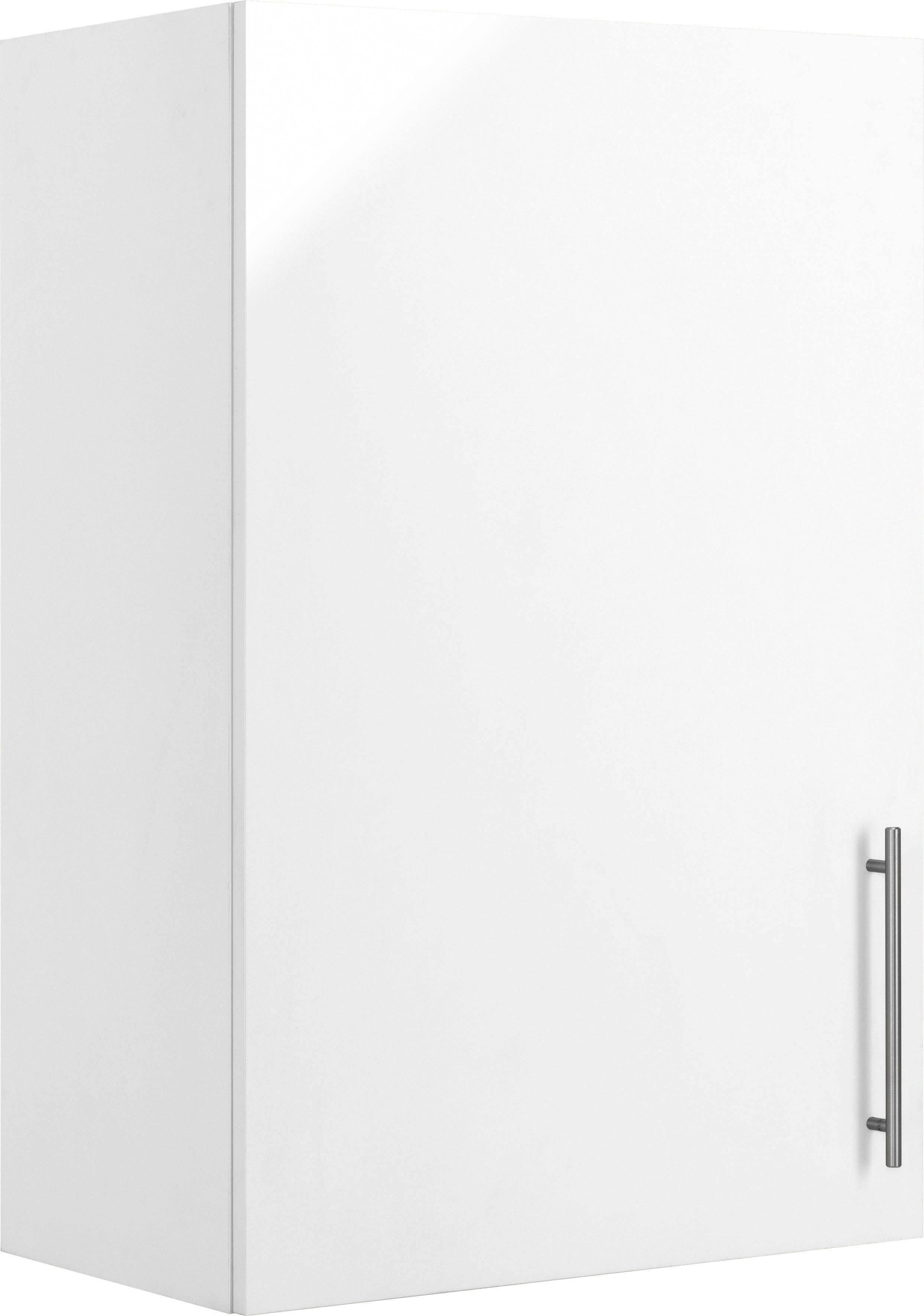 wiho Küchen Hängeschrank Cali 60 cm breit, 90 cm hoch Front: Weiß Glanz, Korpus: weiß | Weiß