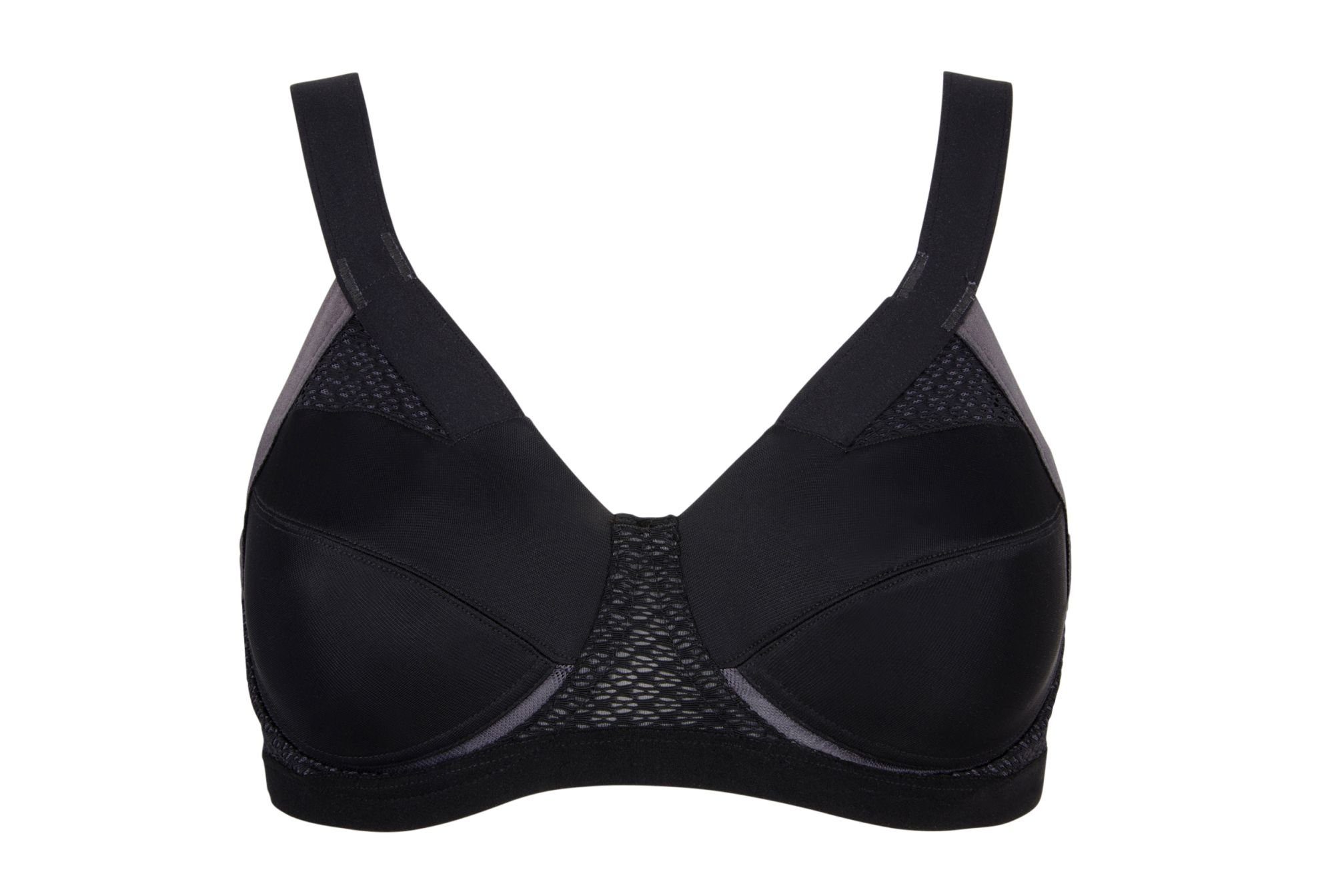 BERLEI Sport-BH Sport Shift Bügel BH - SF 4 Black (Sport BH, 1-tlg., glatt)