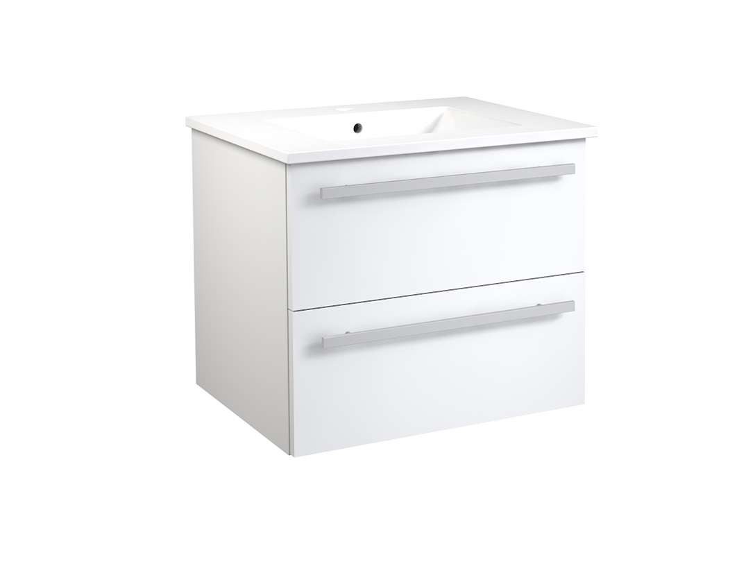Waschtisch Serena, Waschbeckenunterschrank inkl. Waschbecken, Badmöbel