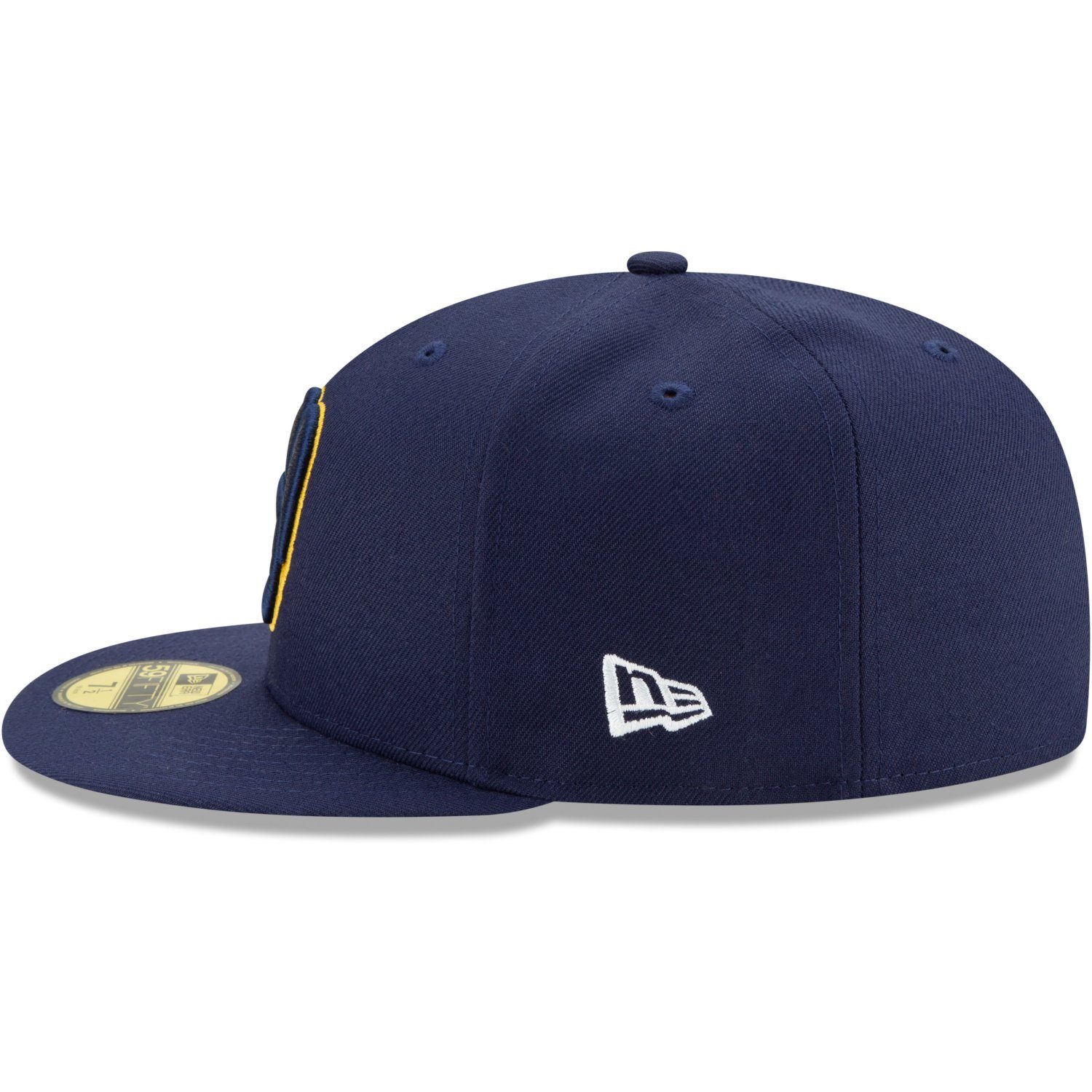 Brewers Fitted 59Fifty Milwaukee AUTHENTIC ONFIELD Cap Era New