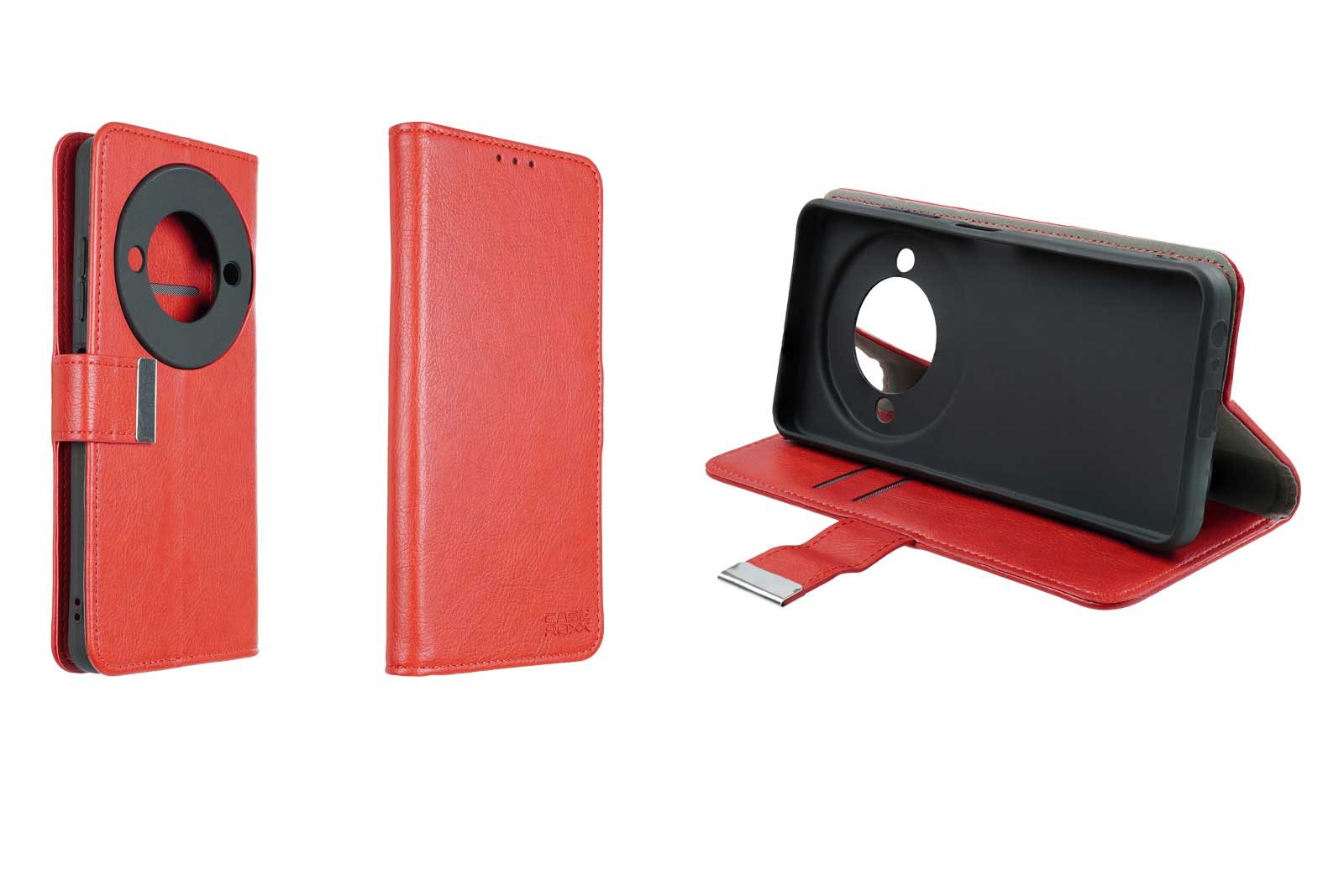 caseroxx Handytasche caseroxx Handytasche Bookstyle-Case für Nubia Focus 5G, (Einzelartikel, 1-tlg., Bookstyle-Case), Kreditkartenfächer (siehe Bilder)
