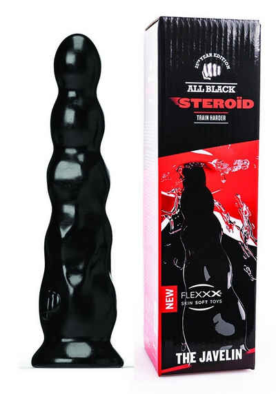 ALL BLACK Dildo ALL BLACK STEROID The Javelin Black