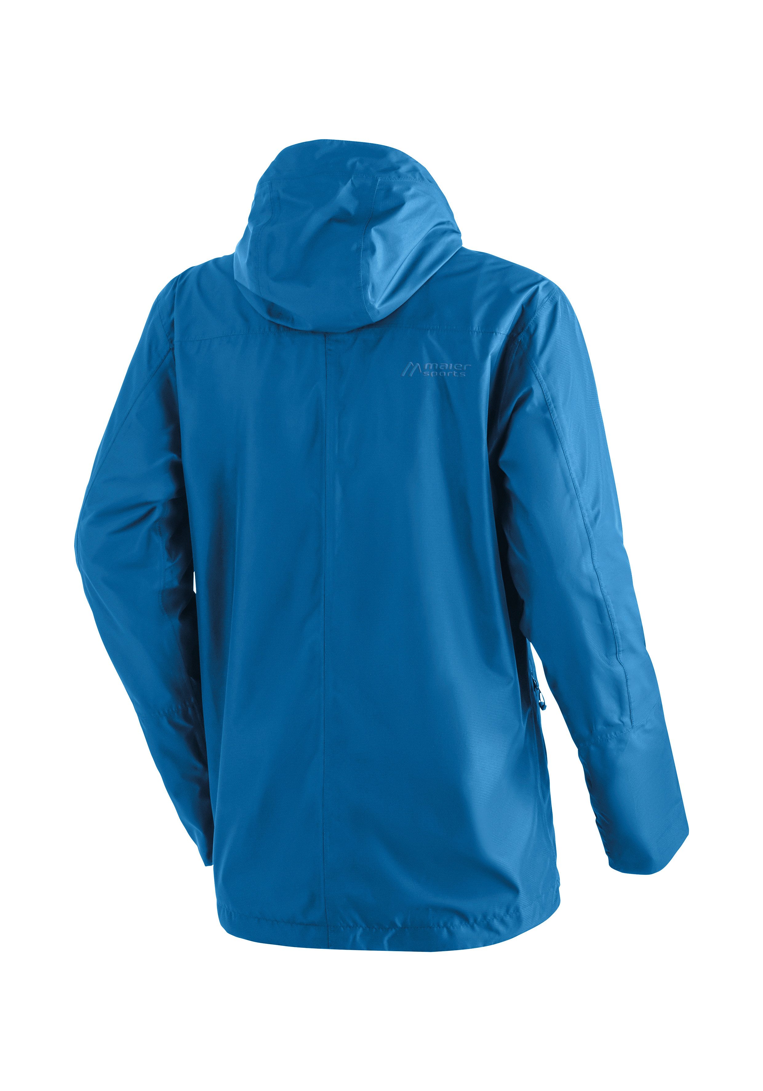 Maier Sports Regenjacke Abbenstein M Herren Jacke wasserdicht, moderner Windbreaker, Outdoorjacke, Reg. Fit – Bild 3 von 5