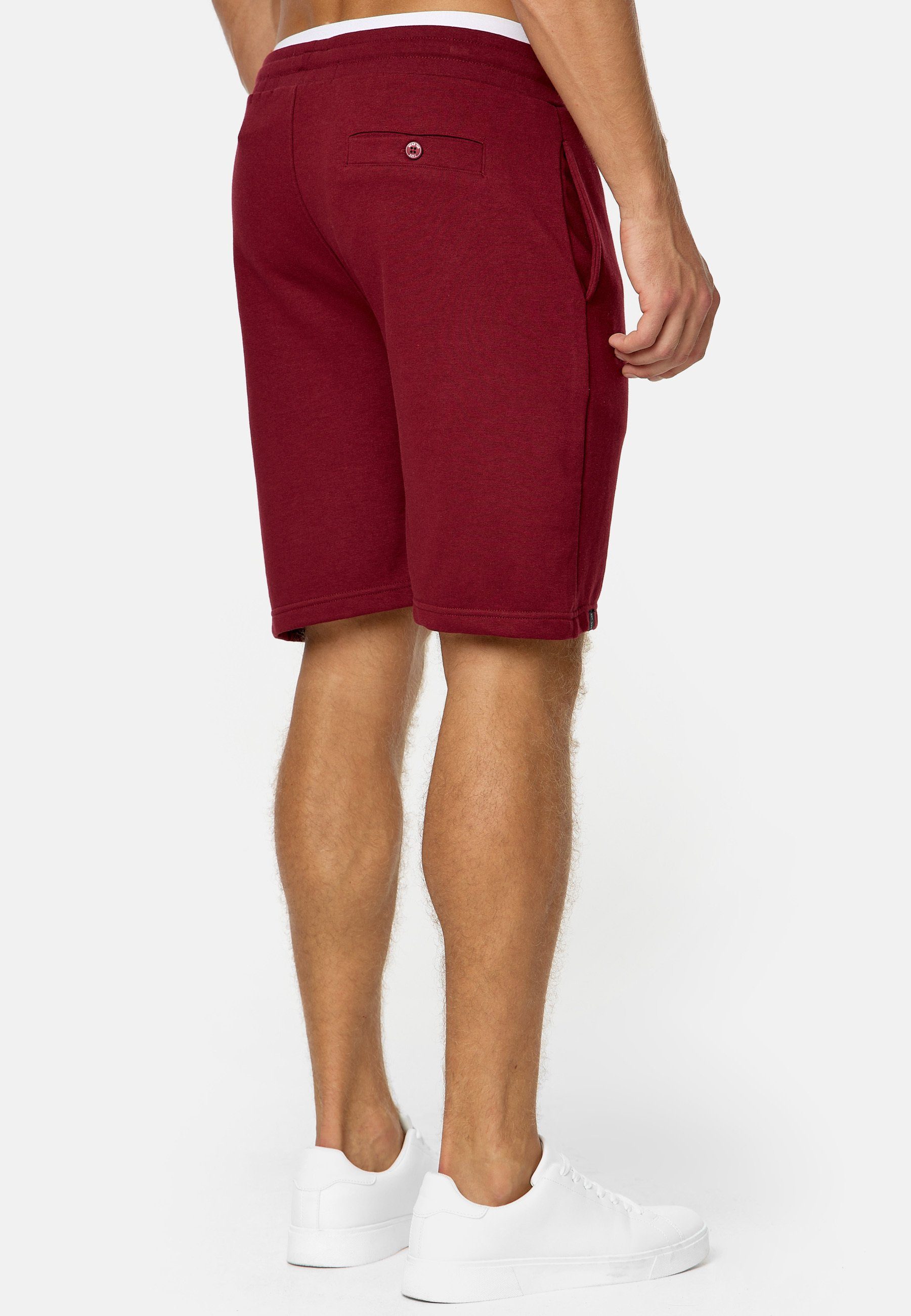 Indicode Sweatshorts Herren Aldrich Sweat Shorts Herrenshorts elastischer Bund mit Kordelzug