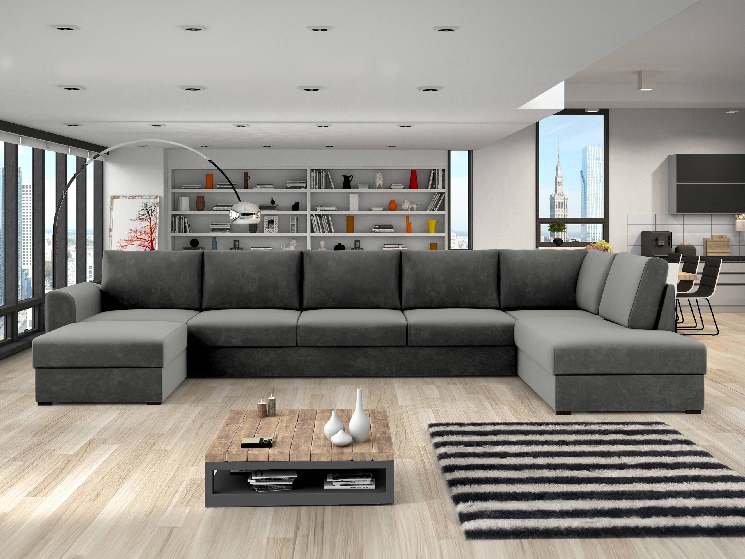 MIRJAN24 Wohnlandschaft Wilma Large, mit zwei günstig online kaufen