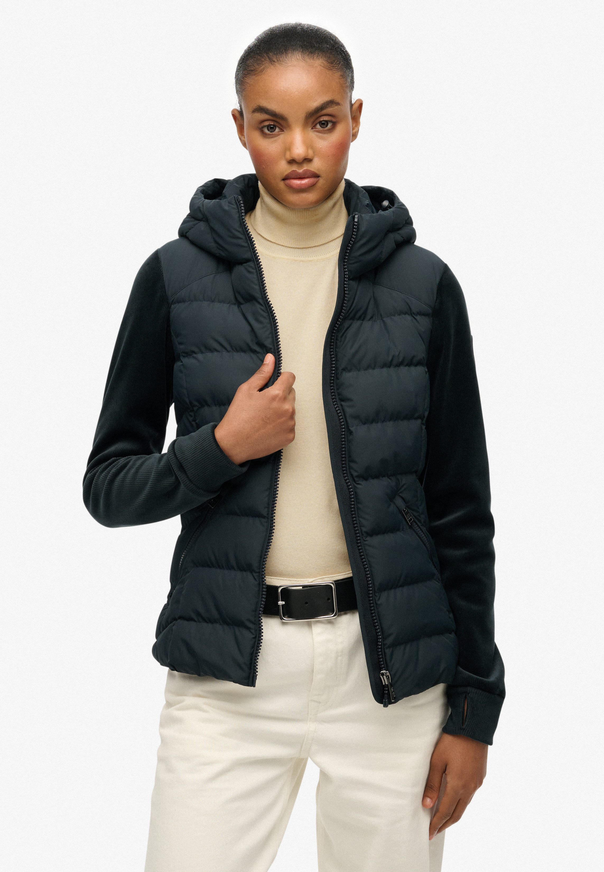 Superdry Steppjacke HOODED FUJI STORM JACKET günstig online kaufen