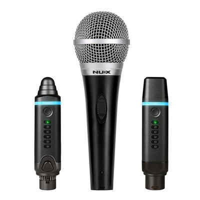 Nux Mikrofon B-3 Plus (Drahtloses Mikrofon-Set), 2.4 GHz