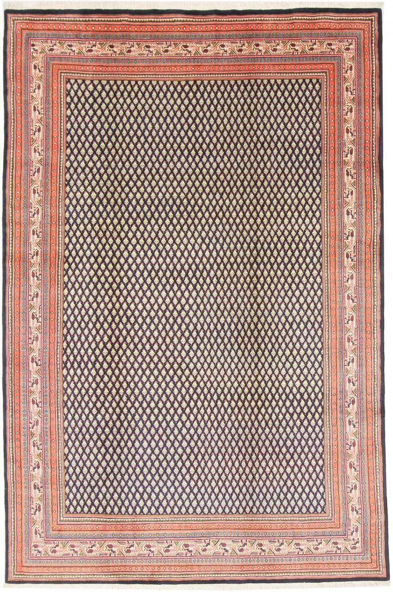 Orientteppich Sarough Mir Boteh 209x309 Handgeknüpfter Orientteppich, Nain Trading, rechteckig, Höhe: 12 mm