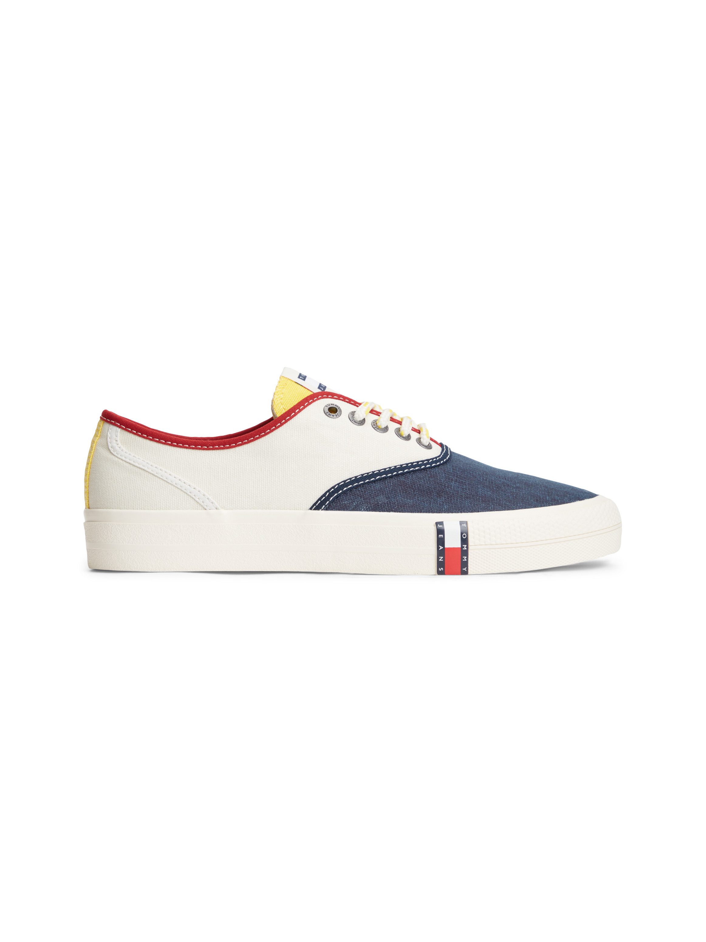 Tommy Jeans ARCHIVE VULC Y2K COLOR BLOCK Sneaker Freizeitschuh, Halbschuh, Schnürschuh im auffälligen Kontrastlook – Bild 4 von 5