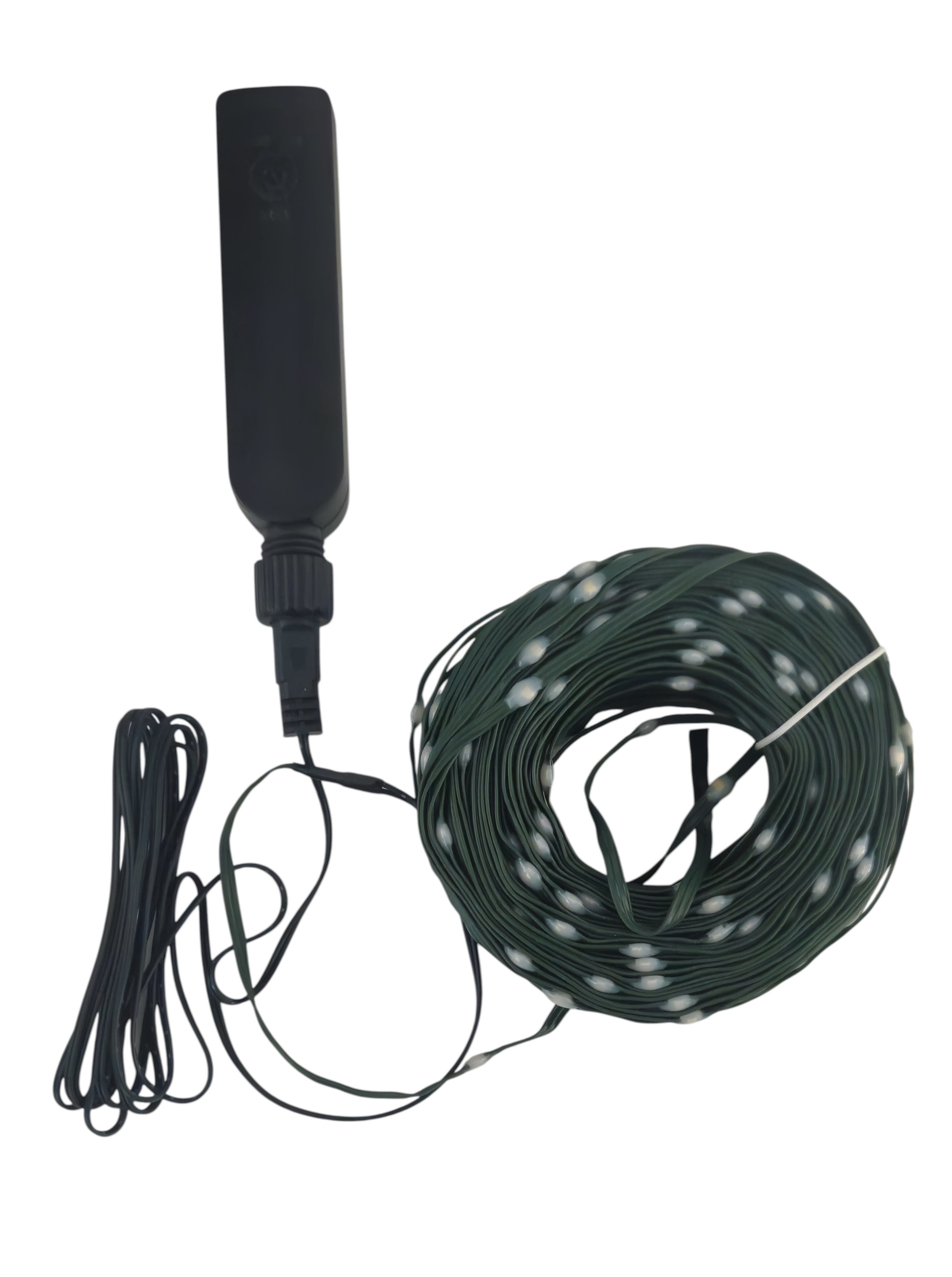 OTTO home LED-Lichterkette 400 LEDs, Länge 30 m, 8 Leuchtfunktionen, Timer 6/18h, USB-Ladekabel, 400-flammig, warmweiß, Indoor Outdoor, Garten, Balkon, Terasse