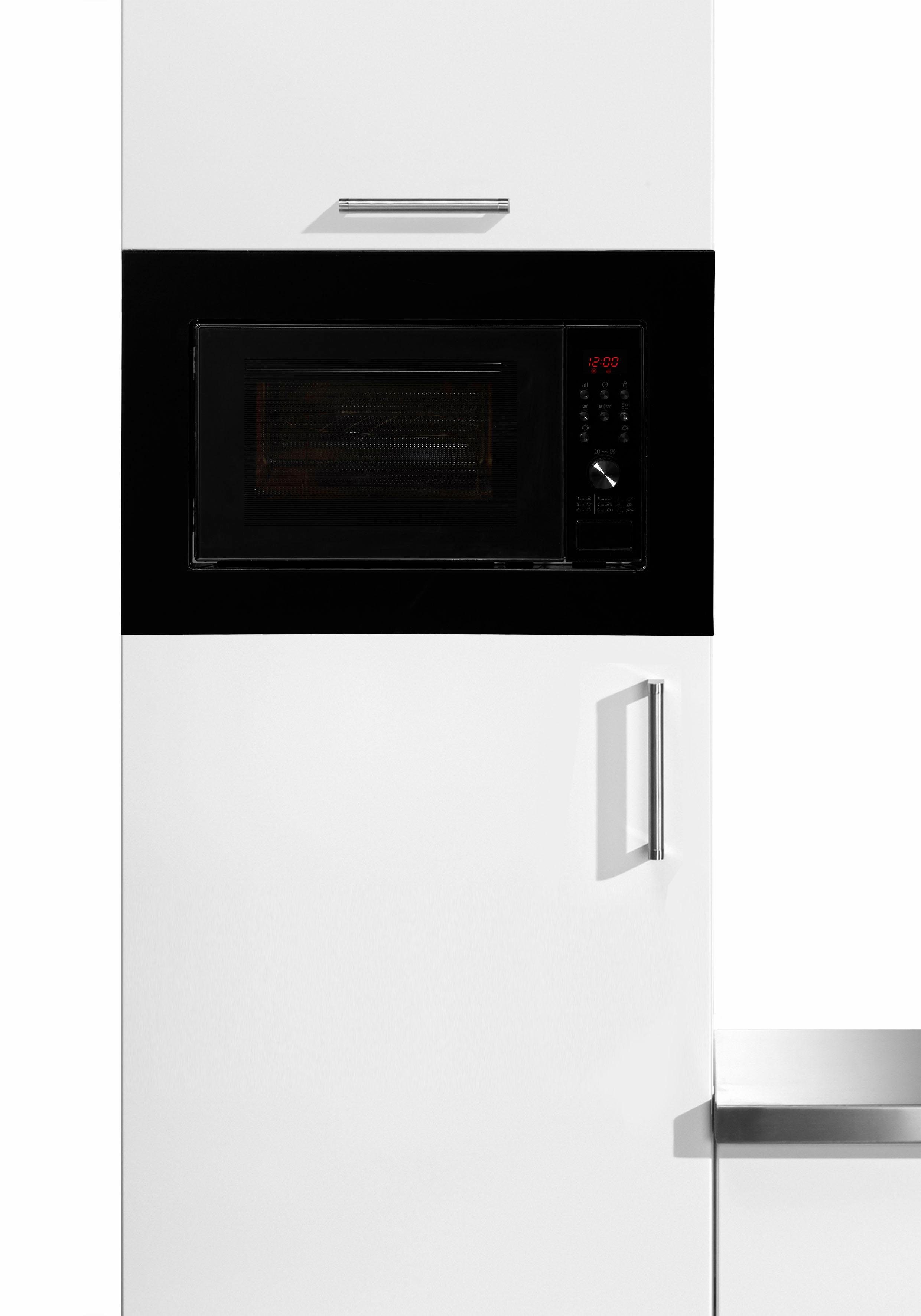 Amica Einbau-Mikrowelle EMW 13170 S, Grill, Mikrowelle, 20 l, Viel Komfort für schnelles und unkompliziertes Kochen im Alltag