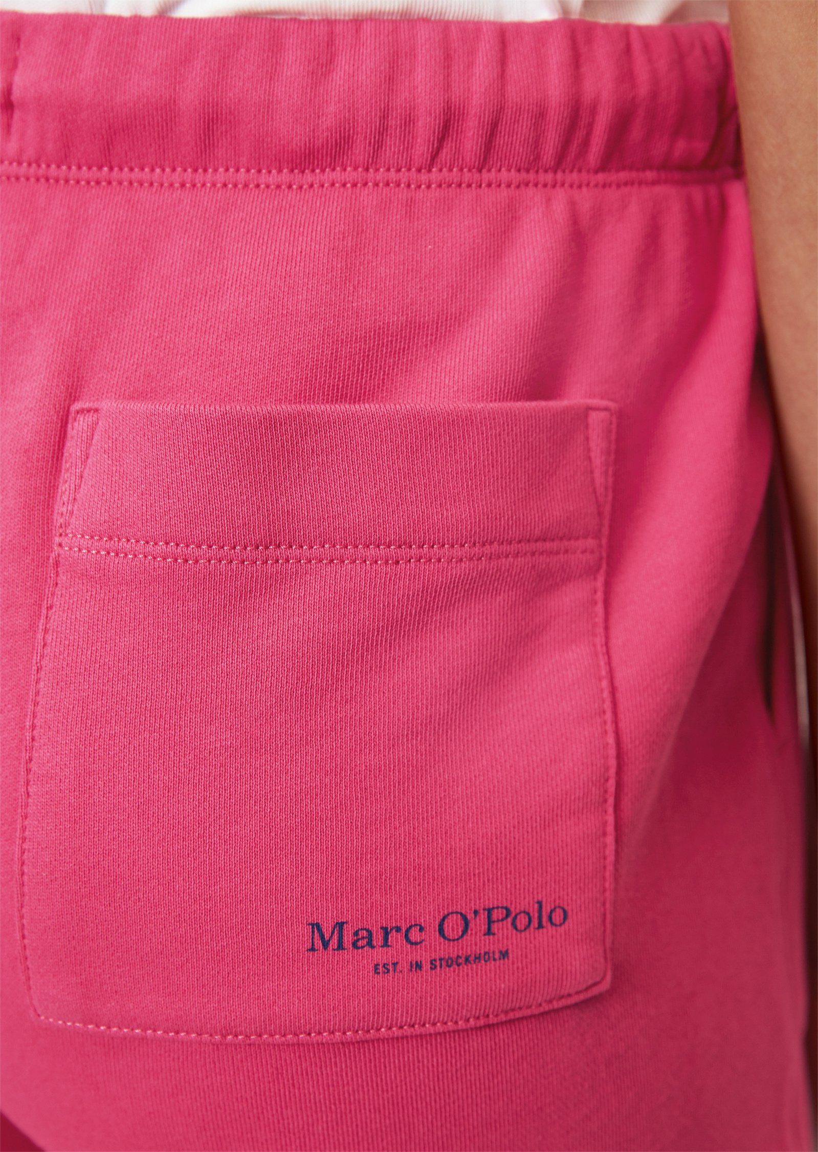 Marc O'Polo Organic Shorts aus rosa Cotton