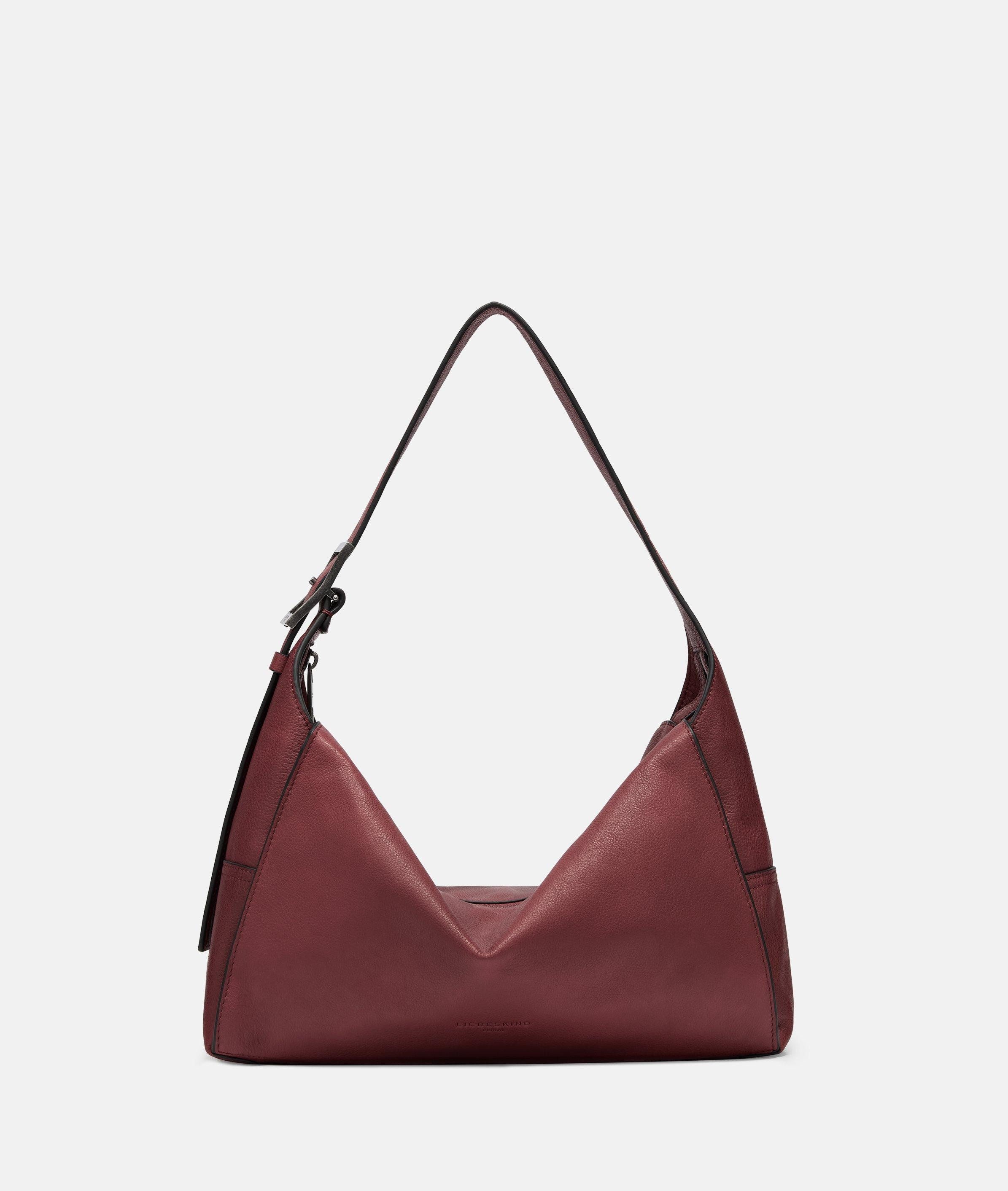 Liebeskind Berlin Schultertasche Hobo, Geräumige Hobo-Bag aus Yak-Leder