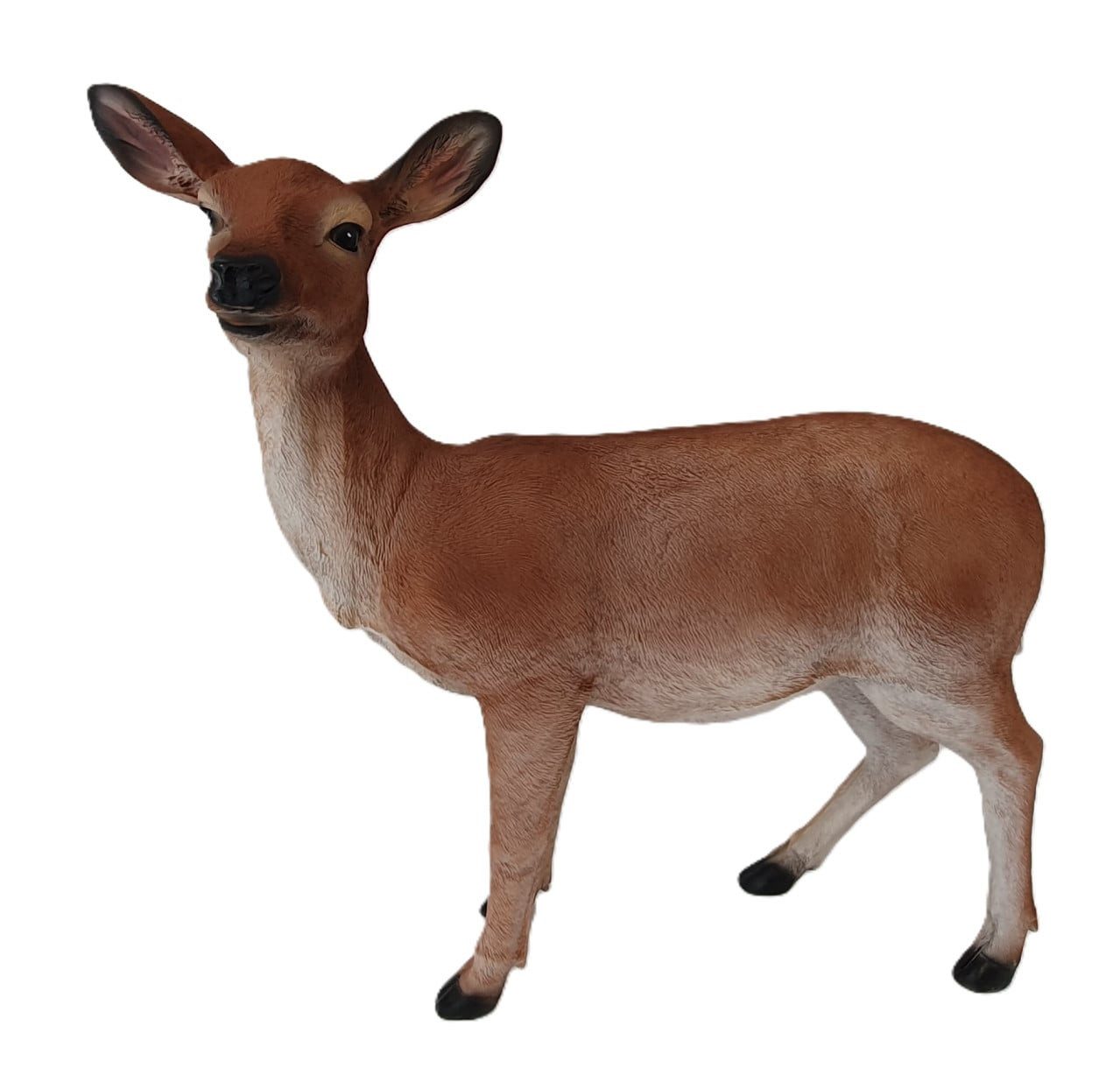Figurendiscounter Bastelmoos Dekofigur Reh 70 x 26 x 70 cm