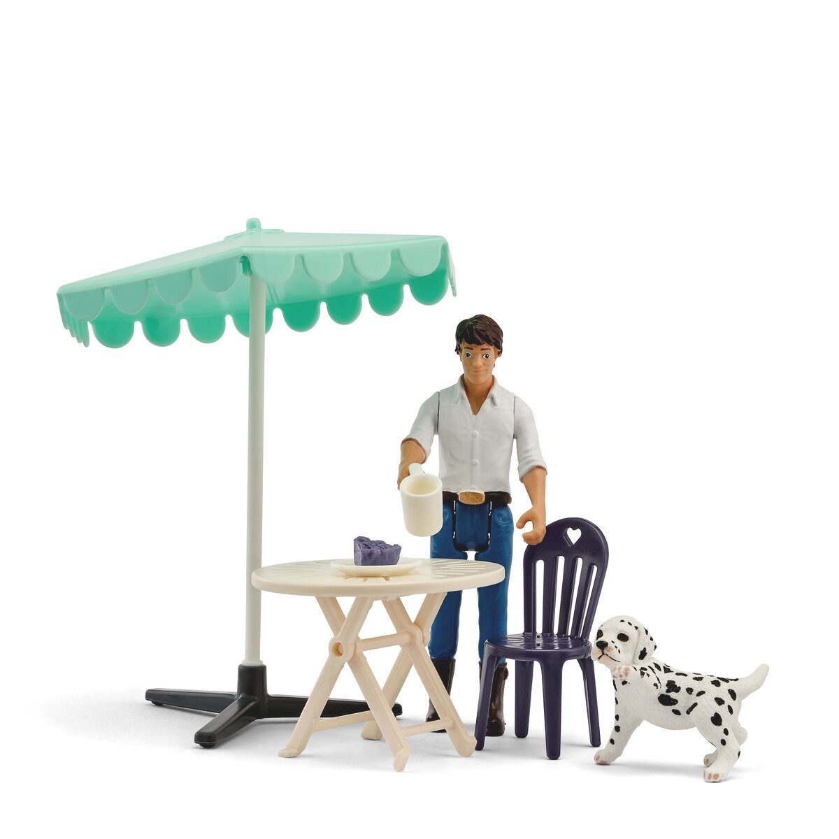 Schleich® Spielwelt POCKET SET, Kaffeeklatsch (81538), (12-tlg)