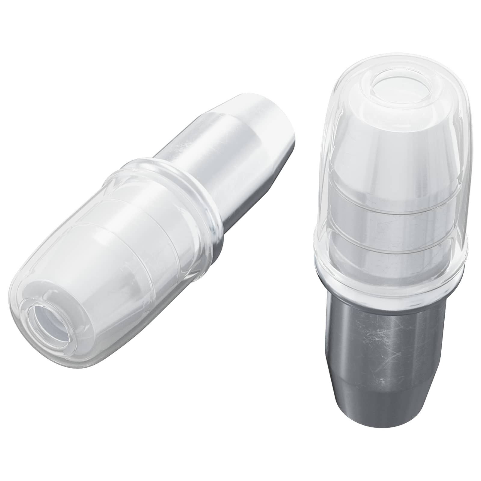 vidaXL Halterung Regalstecker 2 pcs Silber 7 x 16 mm Eisen, (2-tlg)
