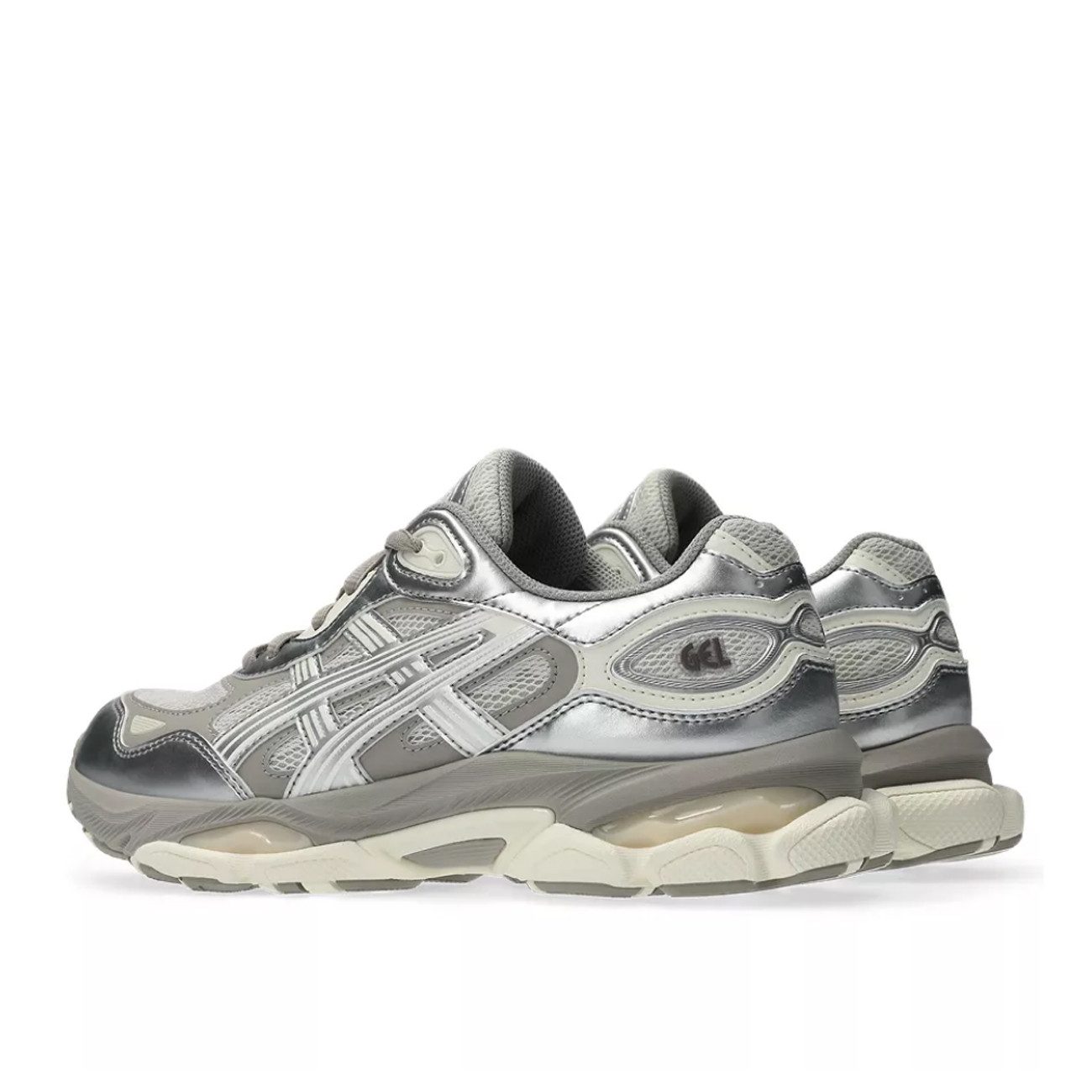 Asics Asics Gel-NYC Herren Smoke Grey Pure Silver Sneaker – Bild 3 von 4