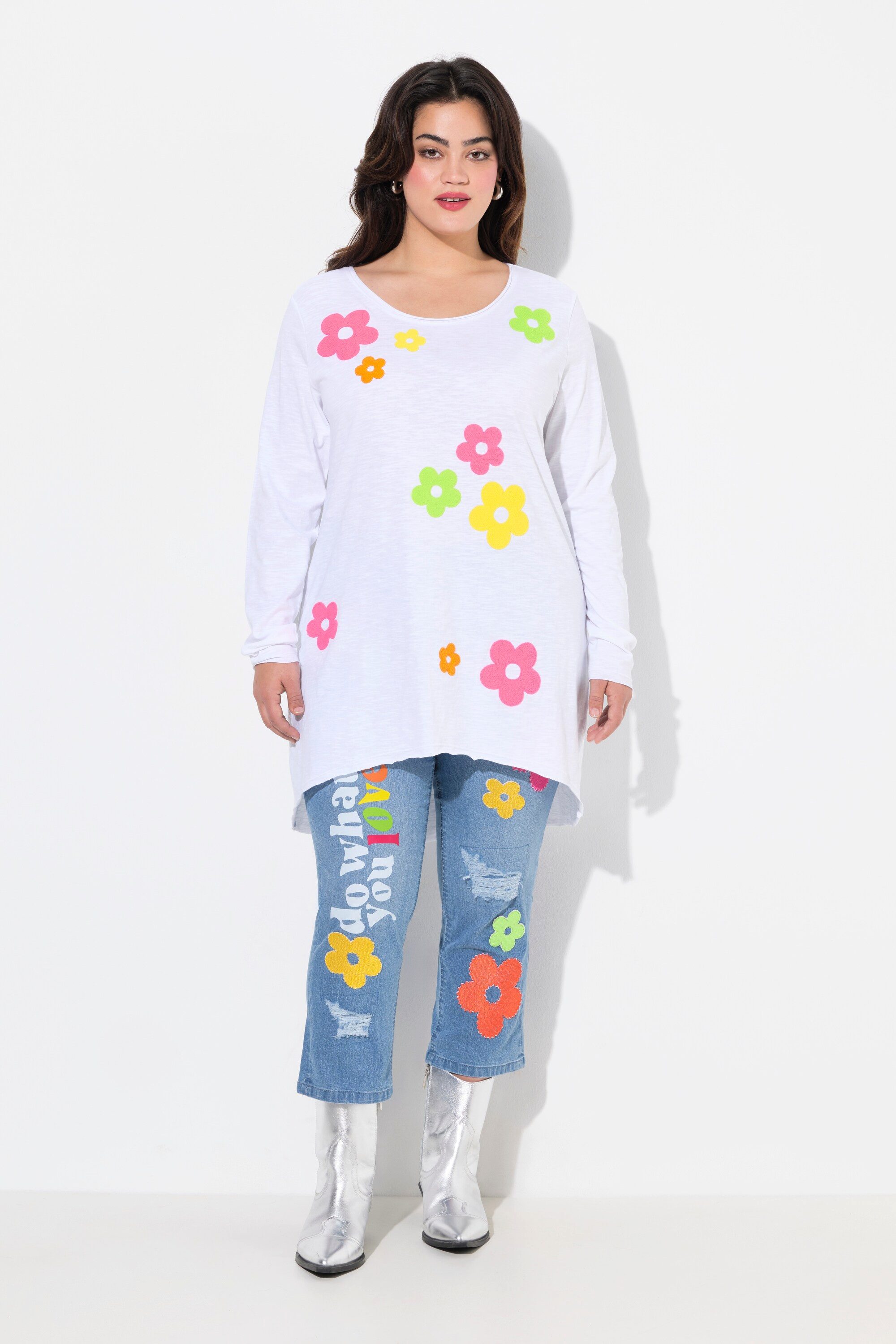 Angel of Style Longshirt Longshirt A-Linie günstig online kaufen