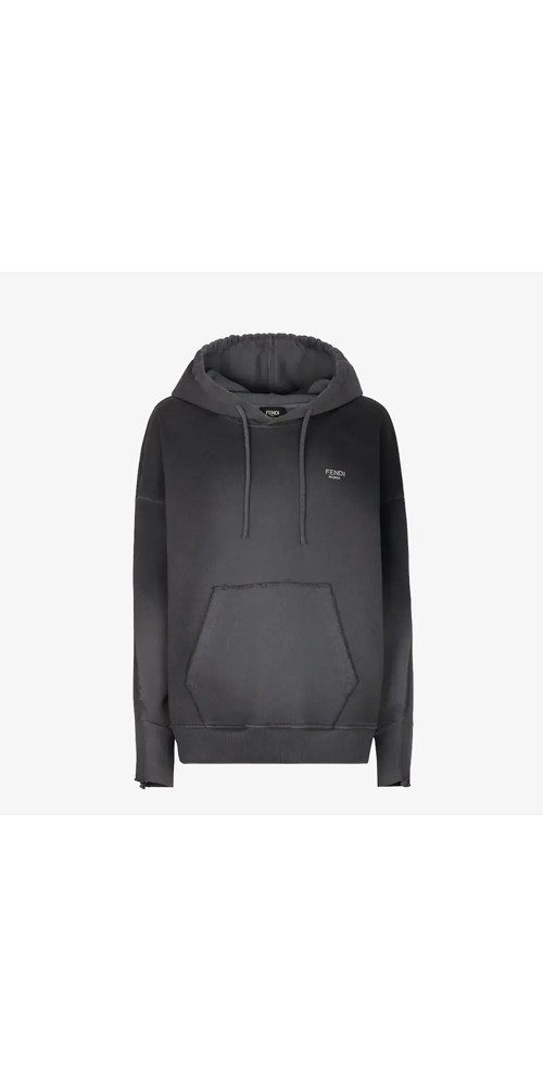 FENDI Sweatshirt Fendi Logo Sweatshirt Grau XL