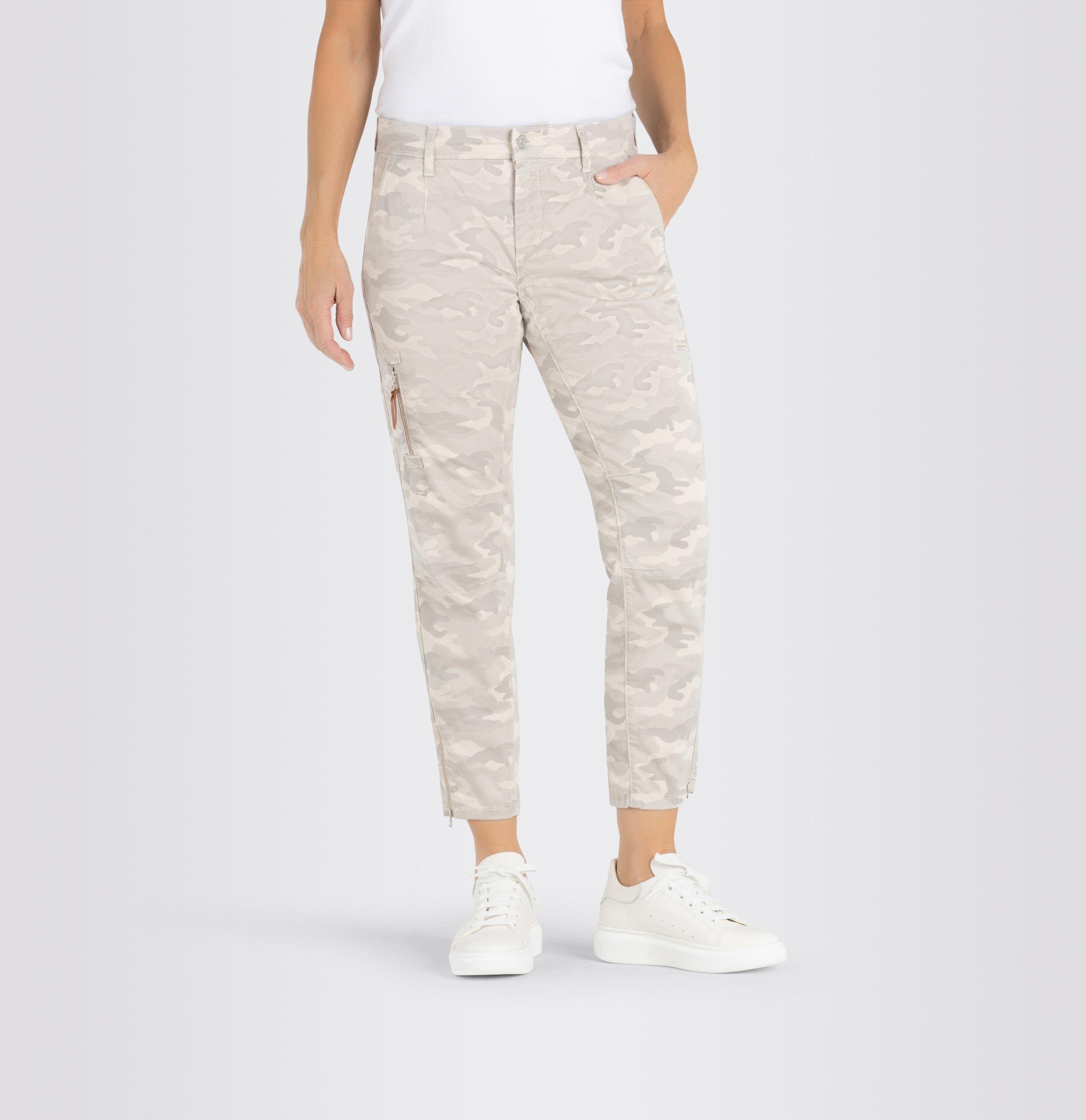 RICH figured MAC Stretch-Jeans sand MAC white 012G 2377-00-0430L