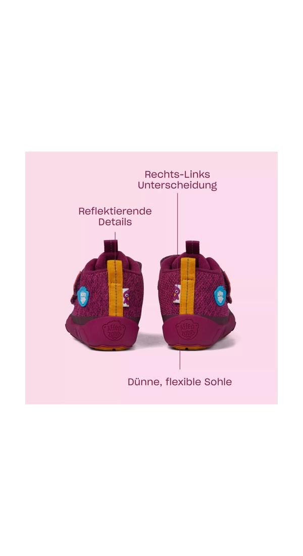 Affenzahn Knit Happy Sneaker nach Barfußschuhprinzip