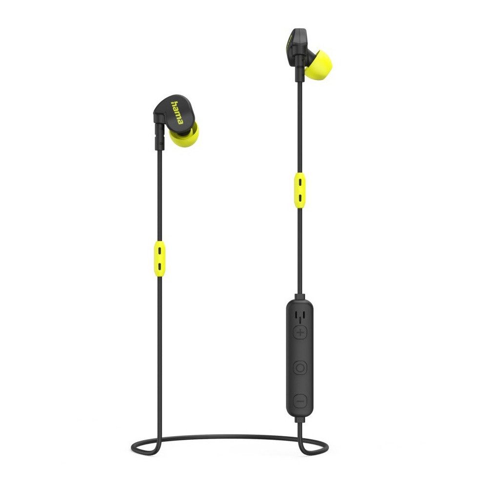 Hama Hama Freedom Athletics II In-Ear Kopfhörer schwarz Kopfhörer (Bluetooth-Kopfhörer, Bluetooth, Hohe Klangqualität)