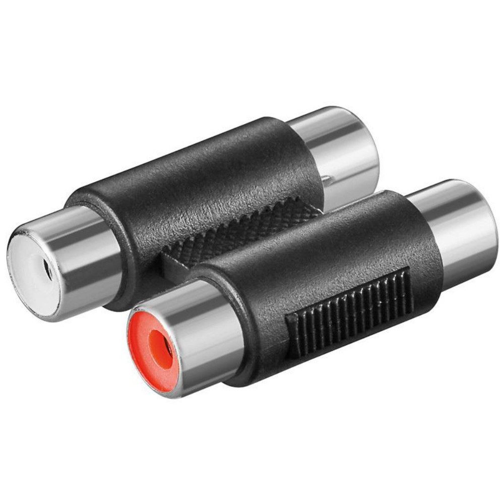 Adapter 2x Cinchbuchse - 2x Cinchbuchse Audio- & Video-Kabel