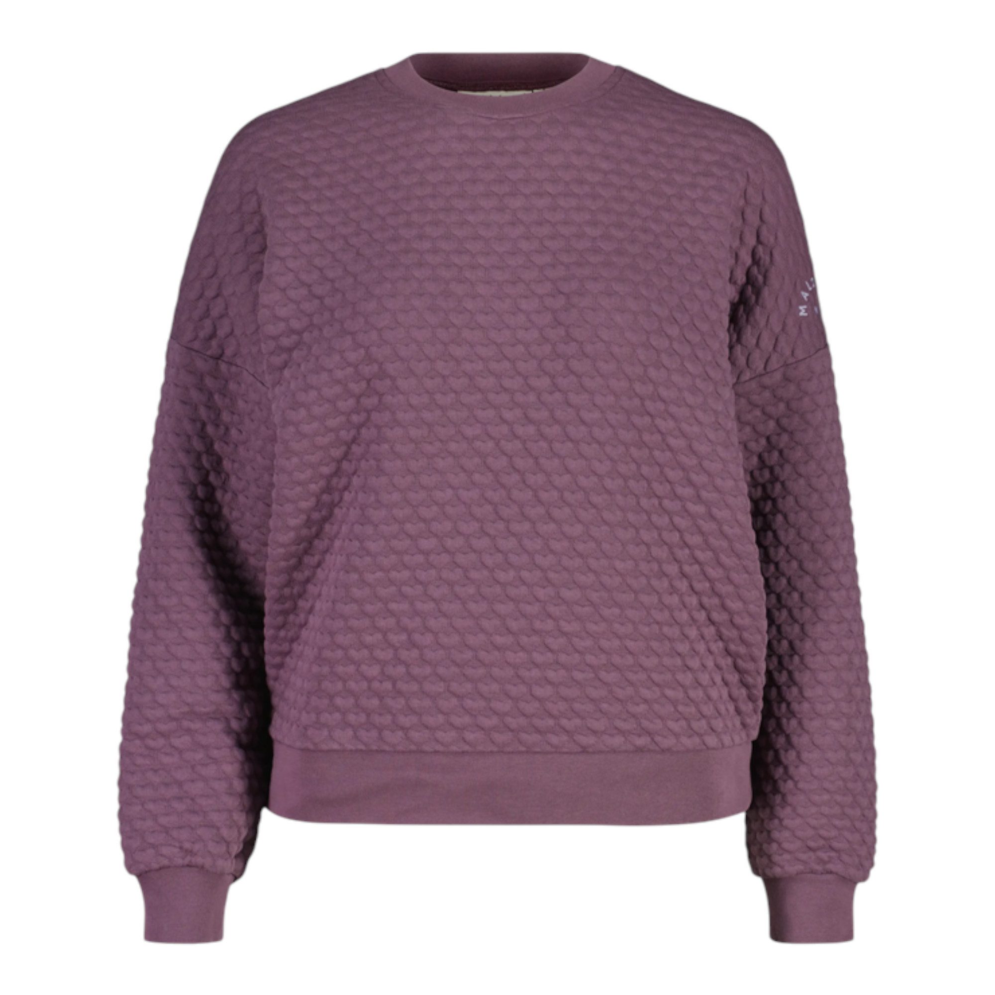 Maloja Sweatshirt Pullover LaudachM (Sweatshirt, Sweat Bubble Hearts) violett Damen