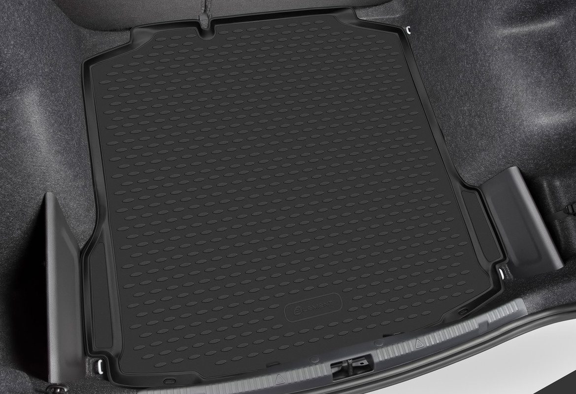 LEMENT Kofferraummatte Laderaumwanne passend für VOLKSWAGEN T-Roc, ab 2017, SUV (1 St), für Volkswagen T-Roc Pkw, Passgenau – Bild 2 von 5