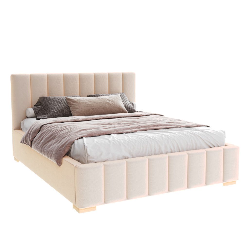 FDM Polsterbett DENTON modern mit Bettkasten günstig online kaufen