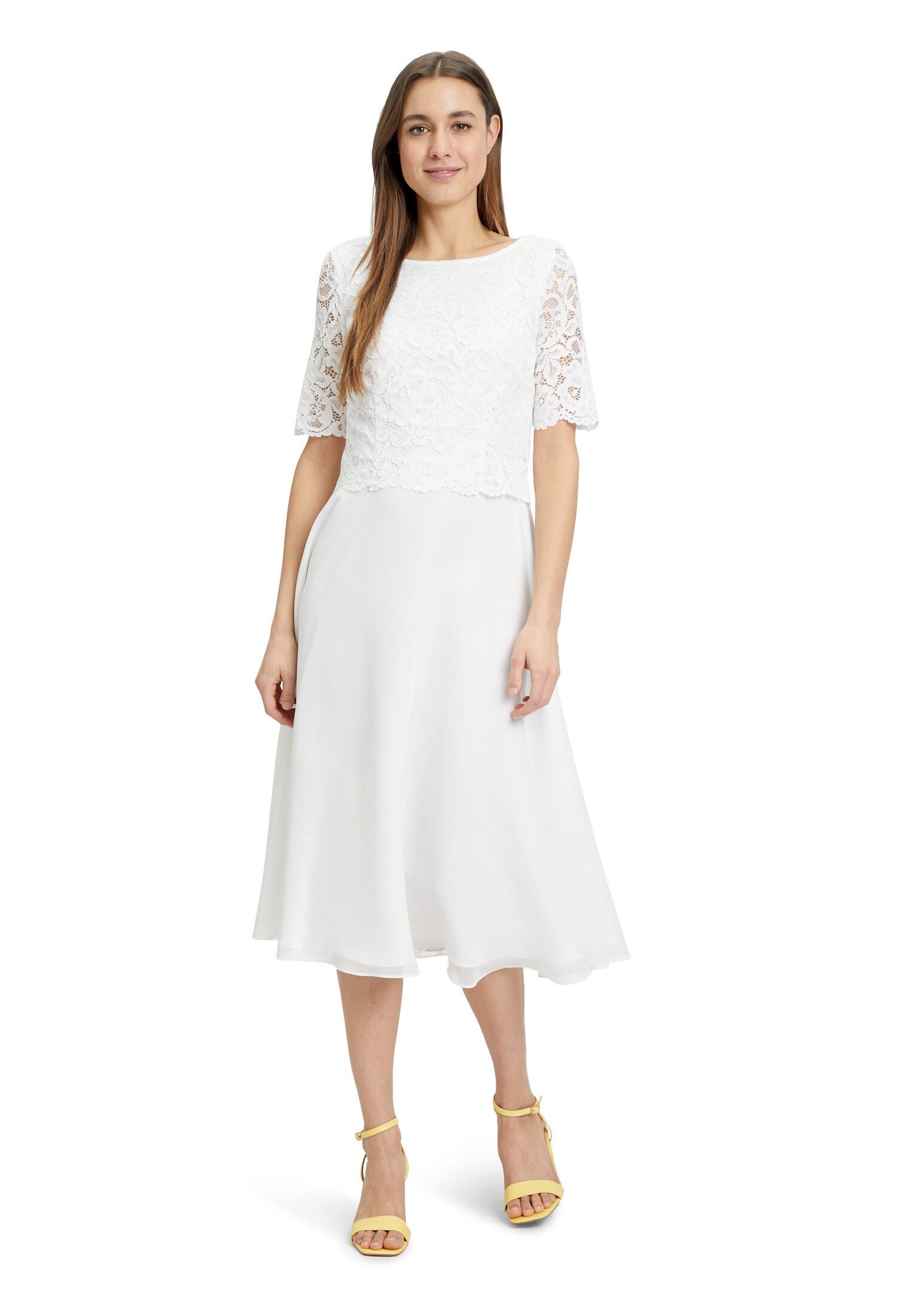 Vera Mont Cocktailkleid Damen mit Spitze Spitze