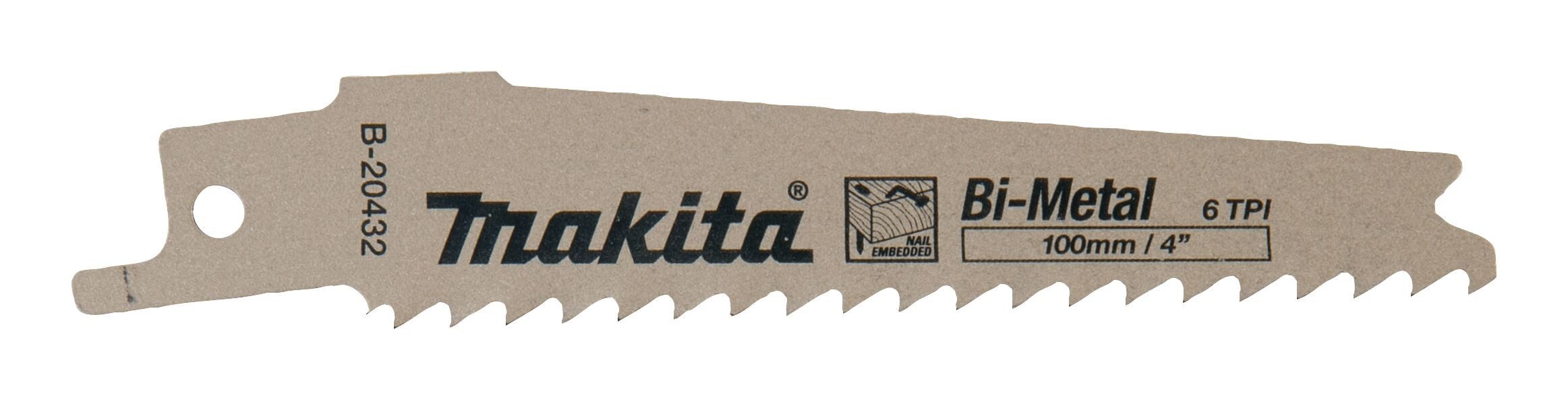 Makita Säbelsägeblatt (5 Stück), Reciproblatt BIM 100/6Z (