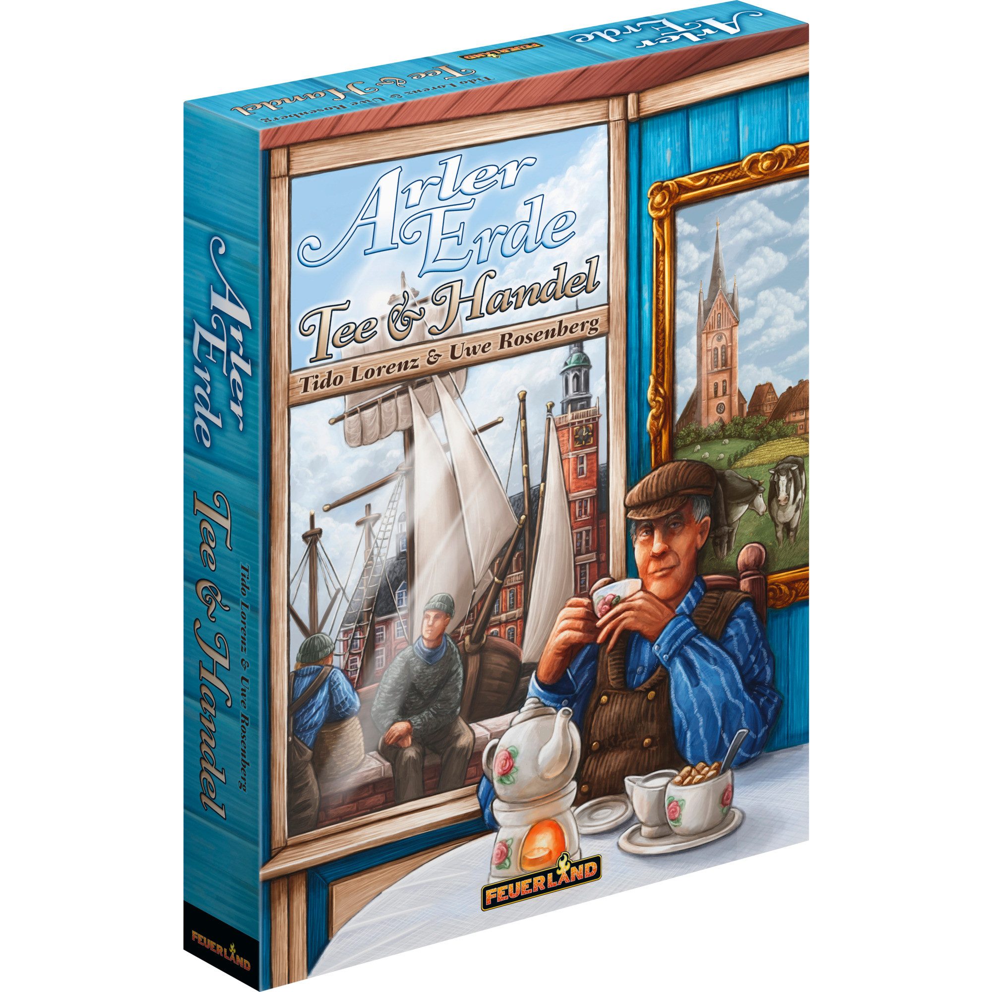 Pegasus Spiel Pegasus Arler Erde: Tee & Handel, Brettspiel