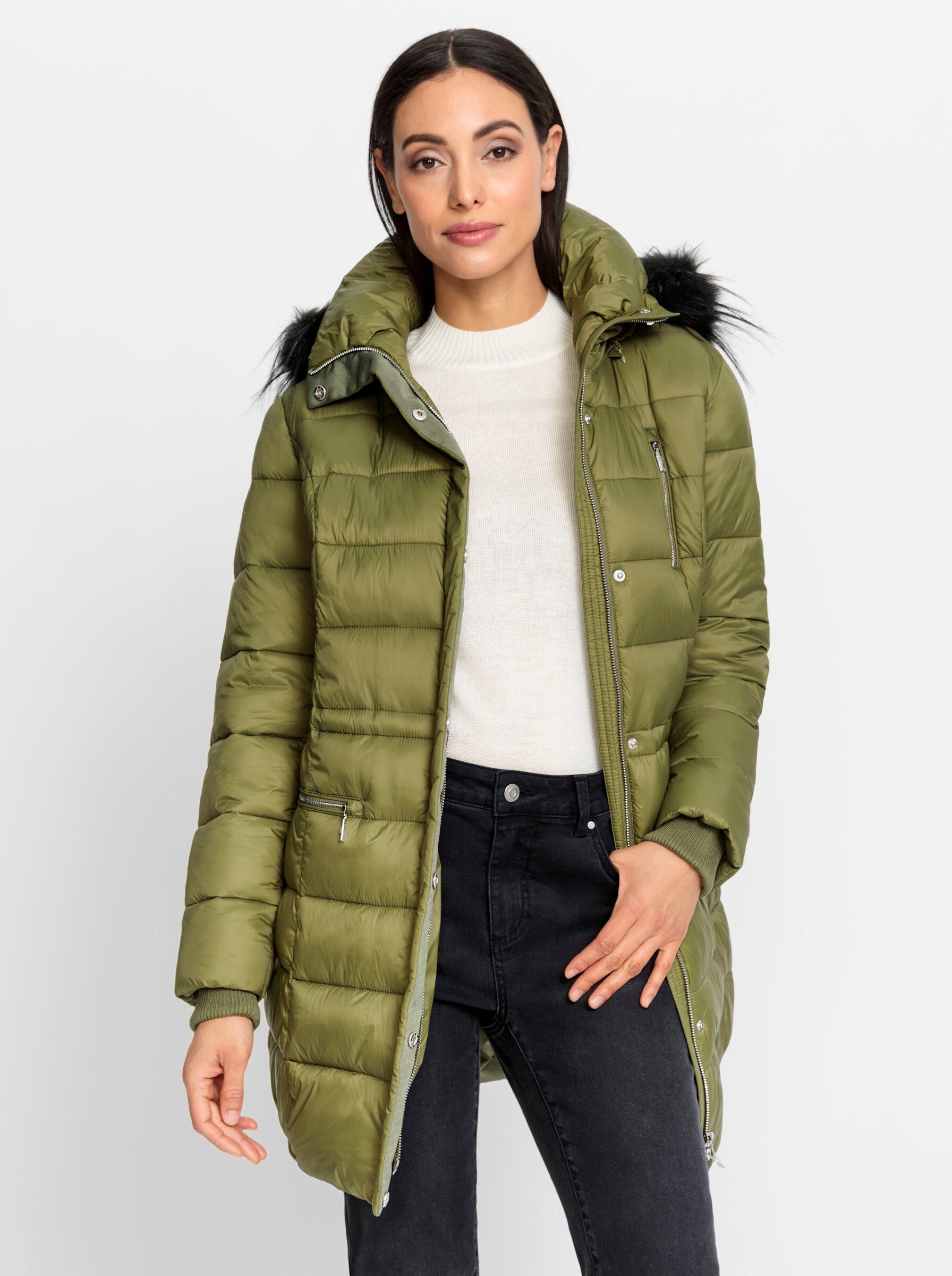 heine Allwetterjacke oliv