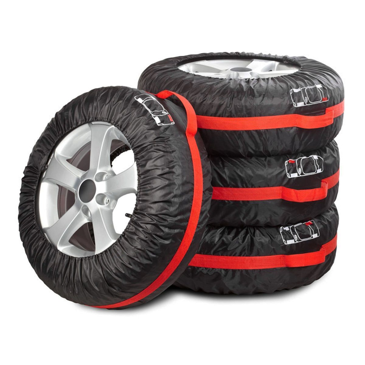 Navaris Reifentasche, Auto Reifen Reifentaschen Set - für 13-17 Zoll große  Autoreifen - mit Reifenposition Aufdruck und Griff - 4x Reifentasche online  kaufen | OTTO