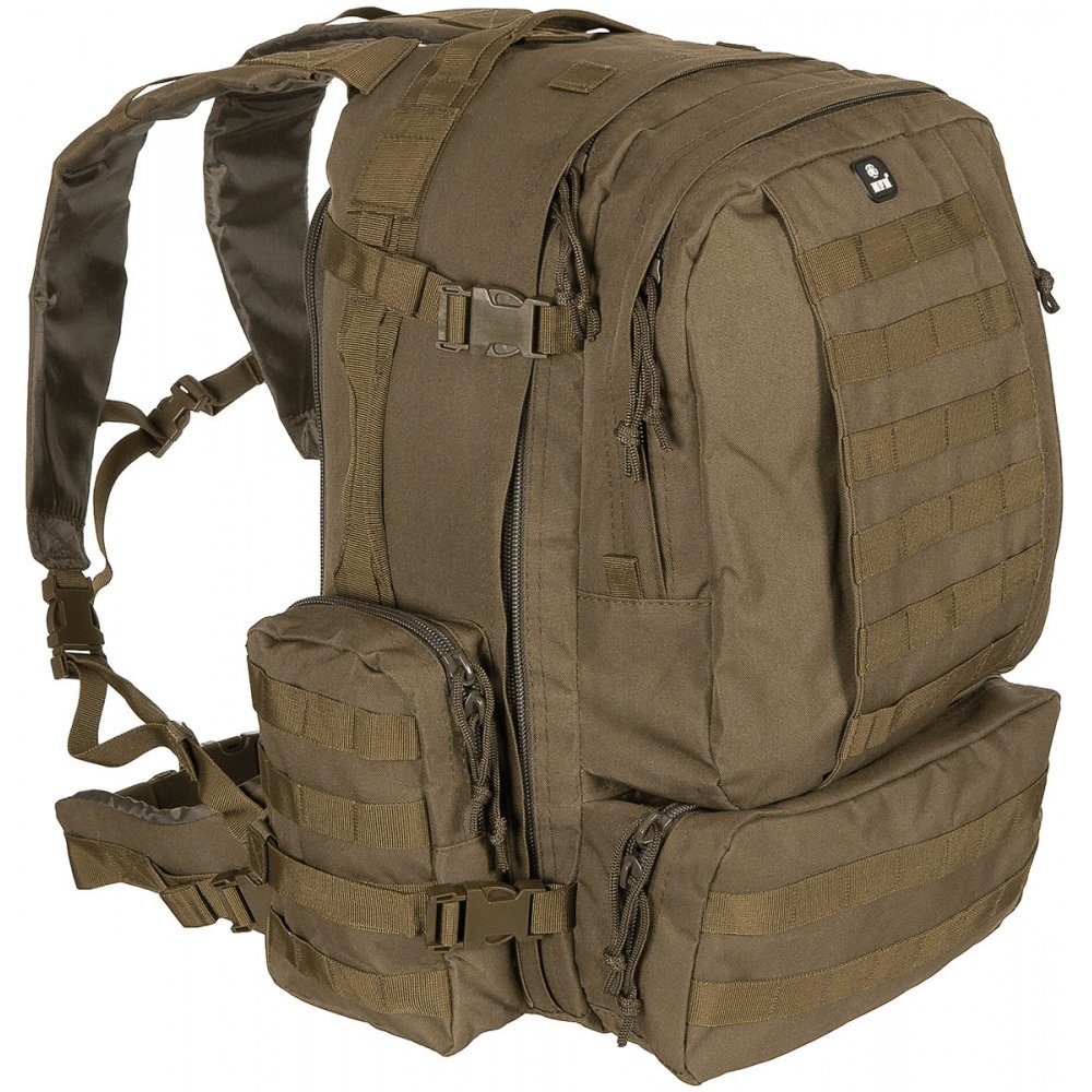 Tan Rucksack MFH Rucksack 30265R - italienischer Rucksack - Tactical-Modular ...
