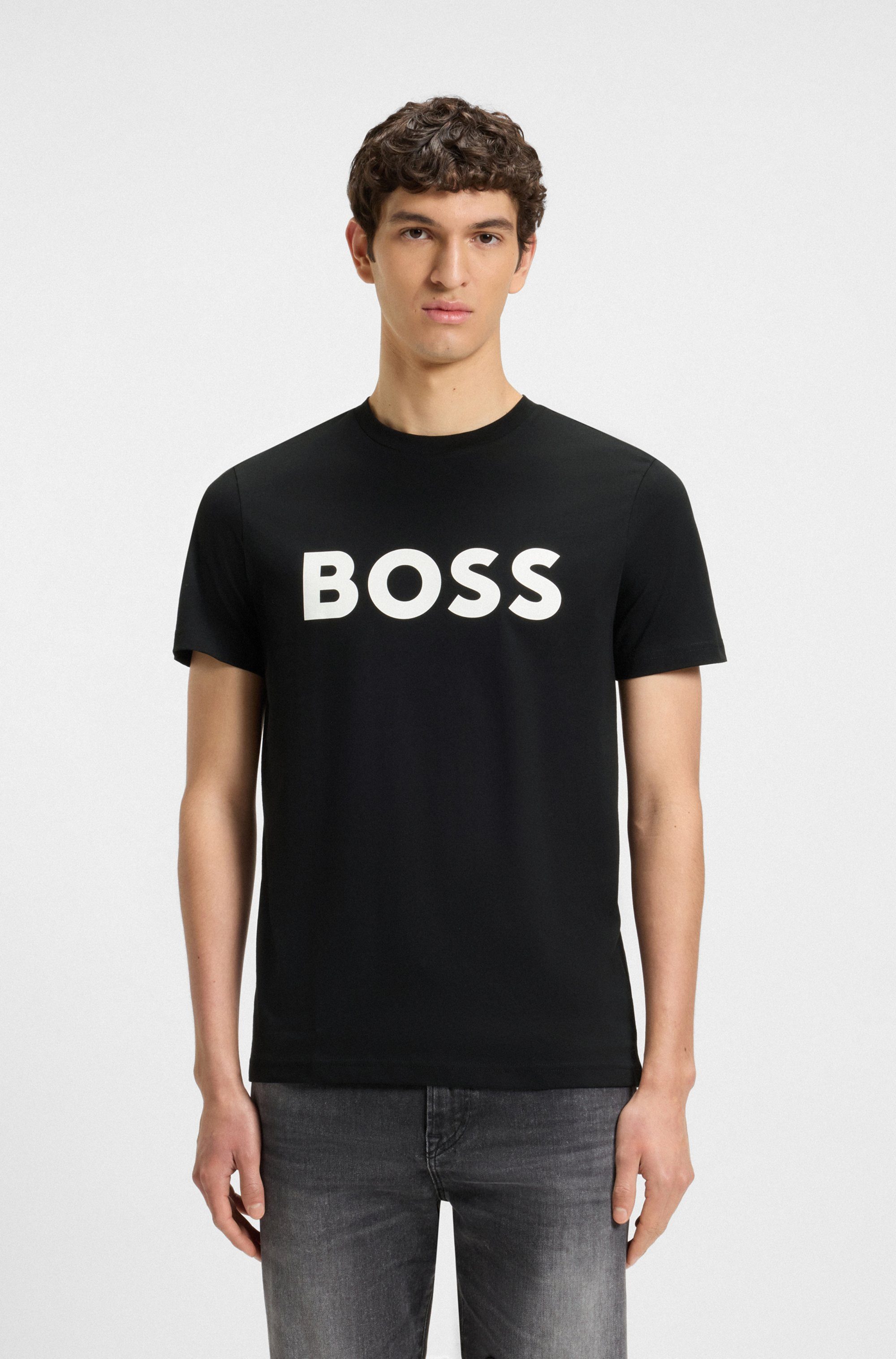 BOSS ORANGE T-Shirt Thinking (1-tlg) mit Logodruck günstig online kaufen