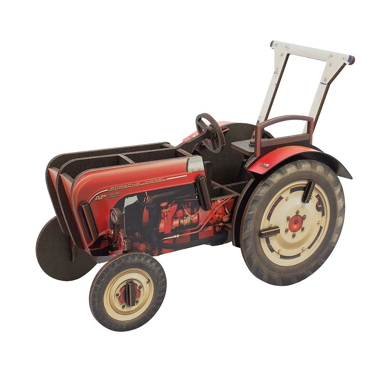 WERKHAUS® Aufbewahrungsbox Werkhaus - Stiftebox Porsche-Diesel AP22 Stifte- Köcher Halter WE2060