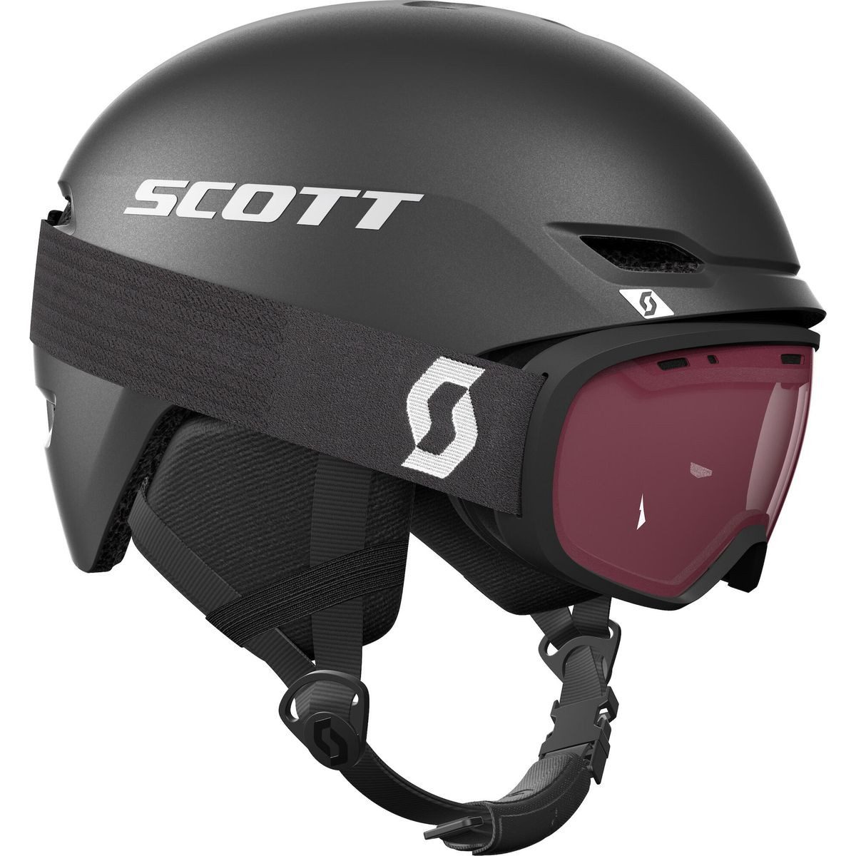 Scott Skihelm Combo Hlmt Keeper 2+Goggle Jr Witty, Perfekte Kombination aus Sicherheit und Stil für junge Skifahrer mit