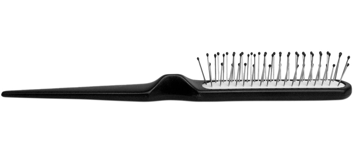 EFALOCK Professional Haarbürste Efalock Toupierbürste schwarz ohne Noppen