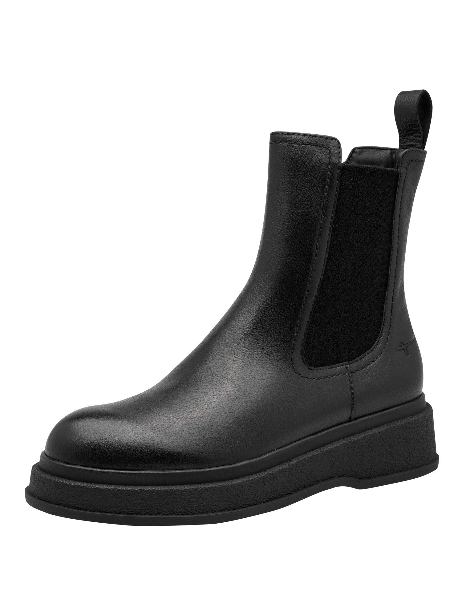 Tamaris TOUCH-IT aus Leder kein Absatz 1-25458-47 Chelseaboots TOUCH-IT